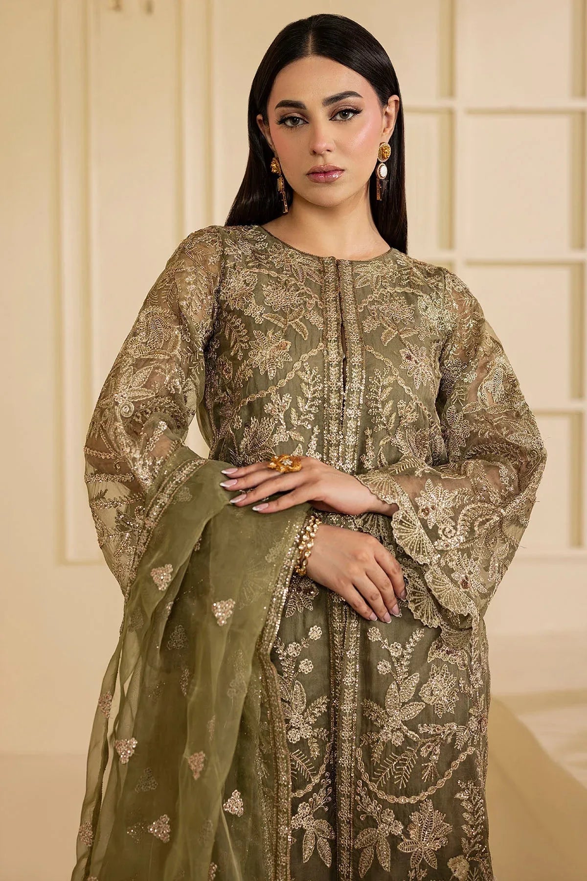 Motifz | Luxury Formal | 5137-GREEN - Rang-e-Khaas