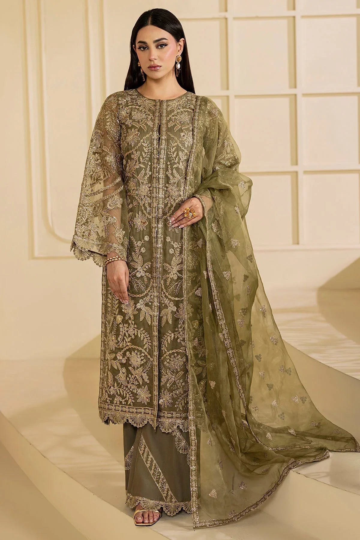 Motifz | Luxury Formal | 5137-GREEN - Rang-e-Khaas