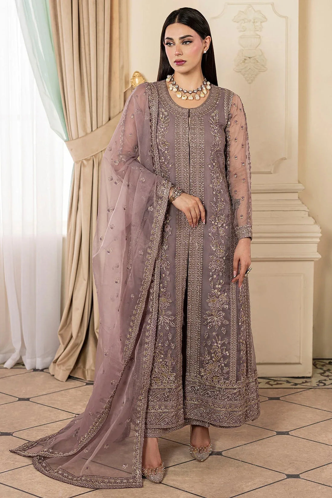 Motifz | Luxury Formals | 5138-OLEA - Rang-e-Khaas