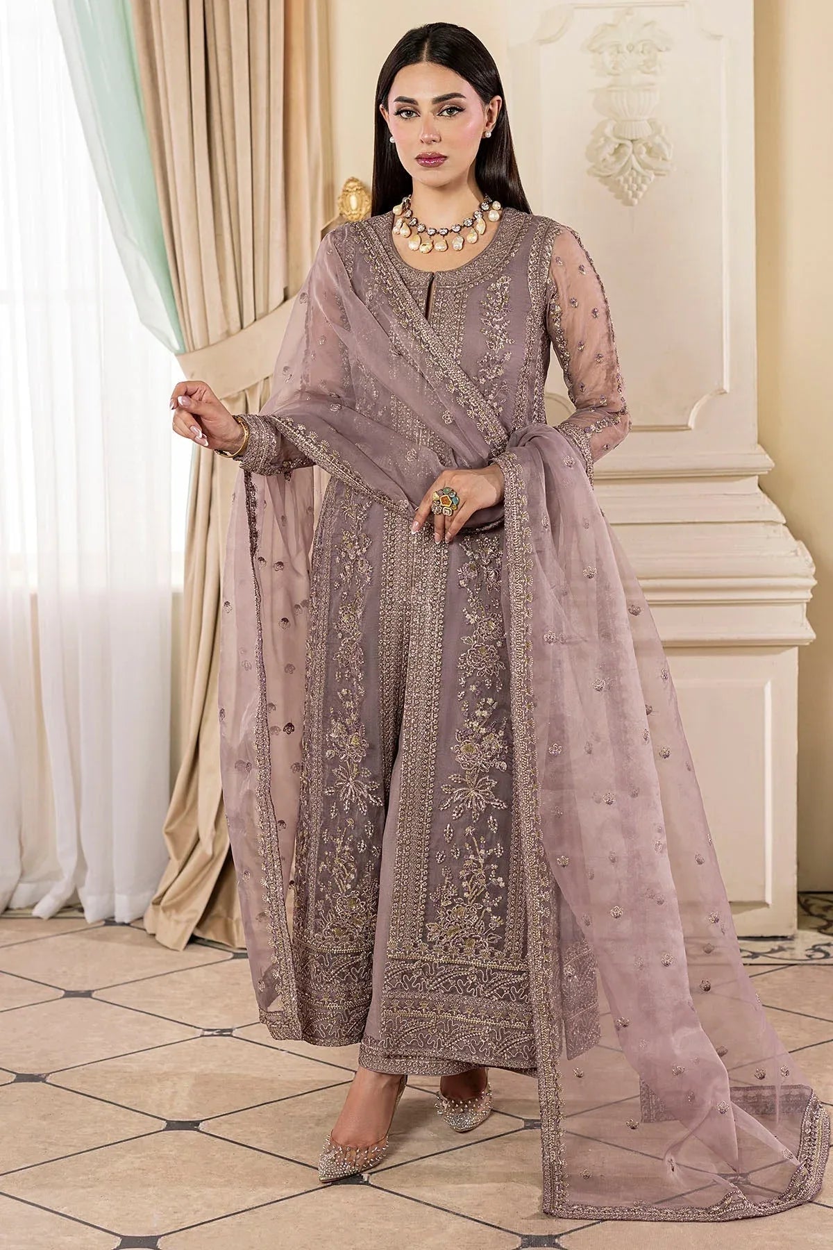 Motifz | Luxury Formals | 5138-OLEA - Rang-e-Khaas