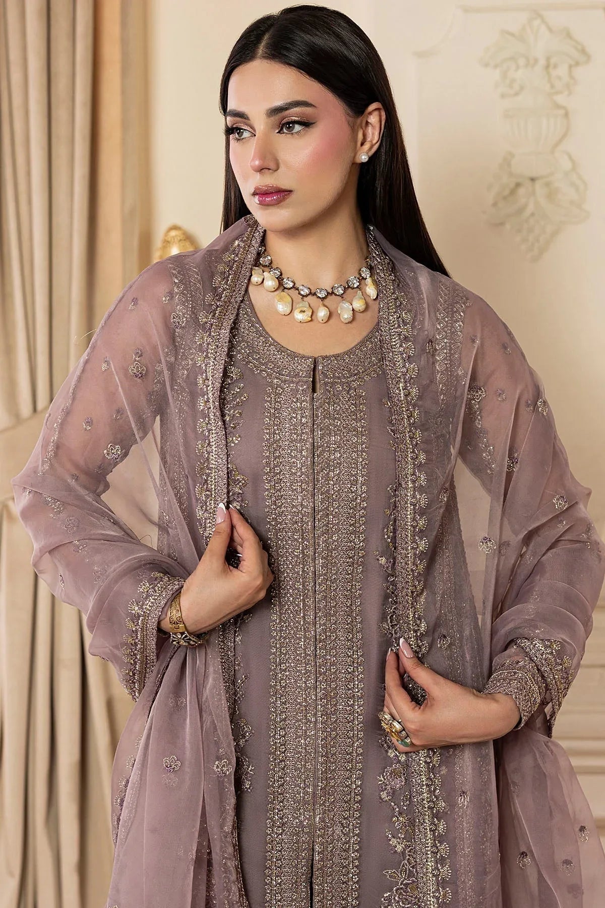 Motifz | Luxury Formals | 5138-OLEA - Rang-e-Khaas