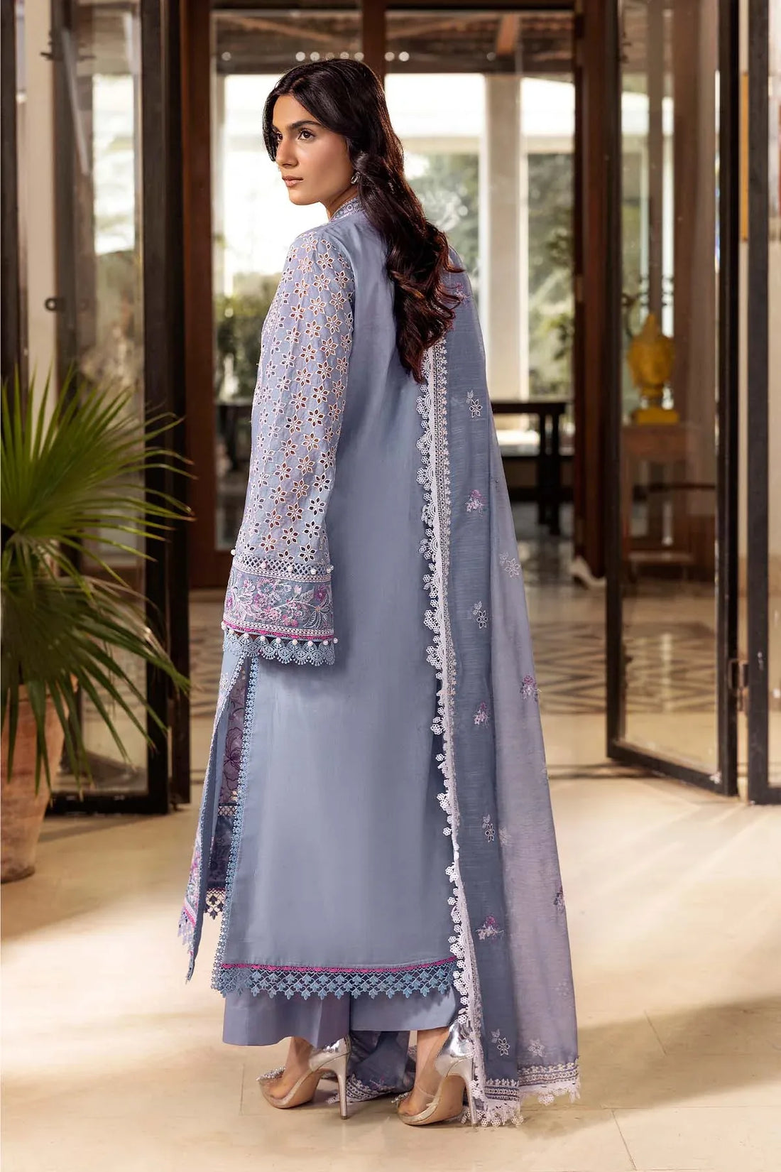 Motifz | Premium Lawn 25 | 5302-ROSALIE - Rang-e-Khaas