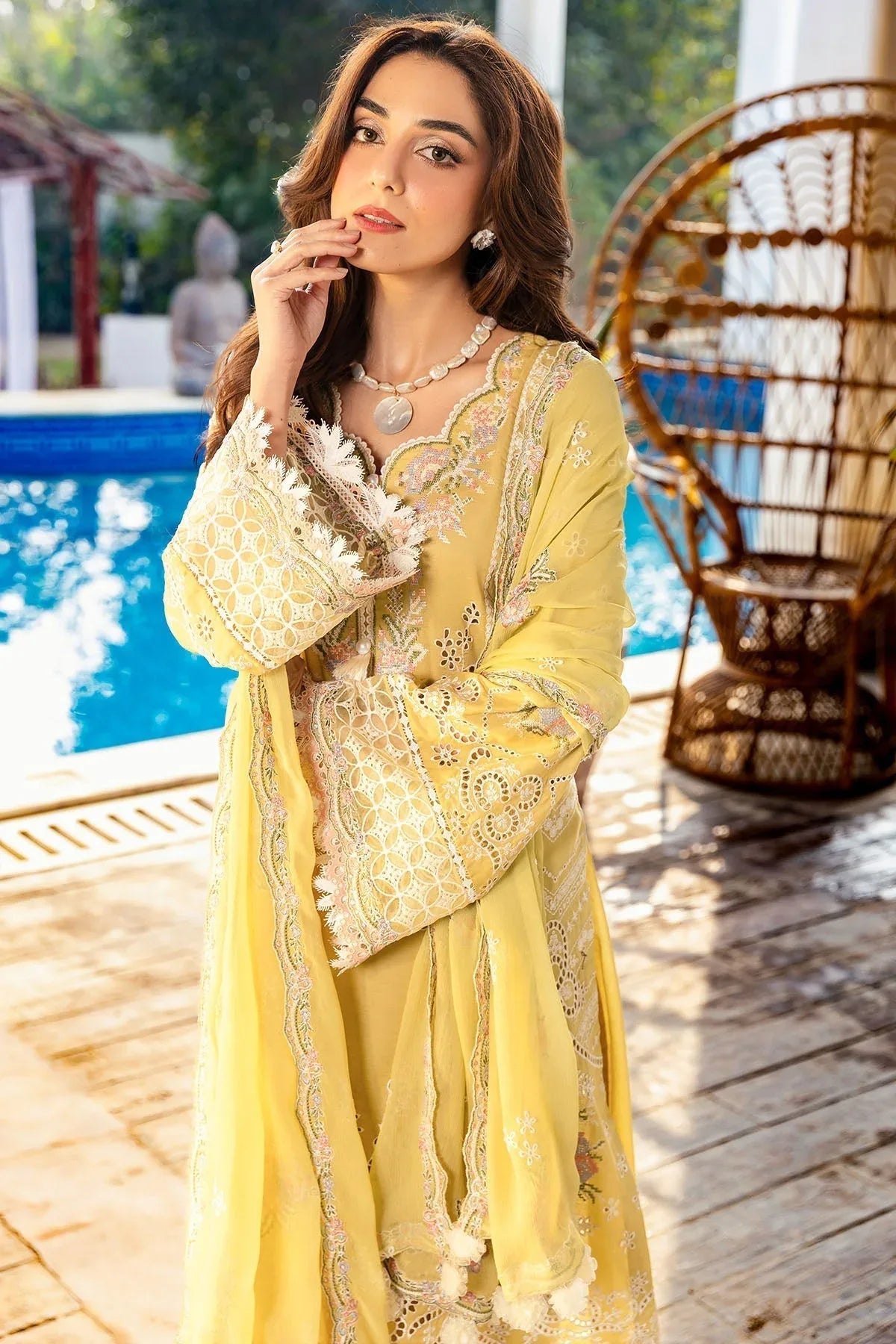 Motifz | Premium Lawn 25 | 5307-NICOLE - Rang-e-Khaas