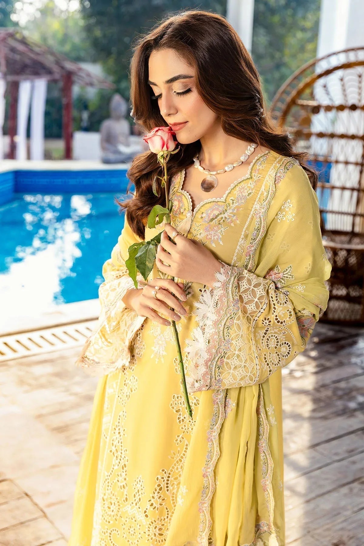 Motifz | Premium Lawn 25 | 5307-NICOLE - Rang-e-Khaas