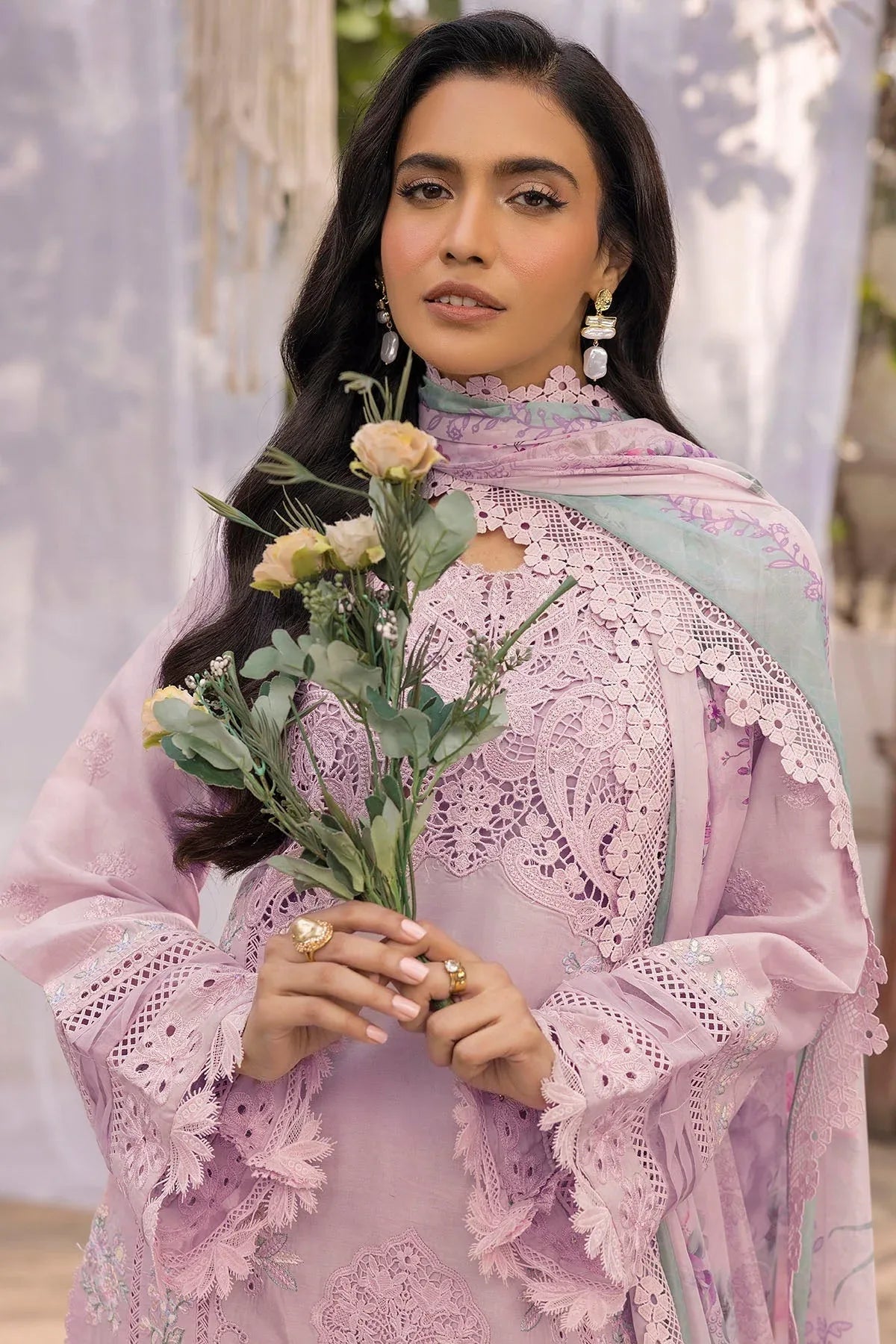 Motifz | Premium Lawn 25 | 5312-AVELINE - Rang-e-Khaas