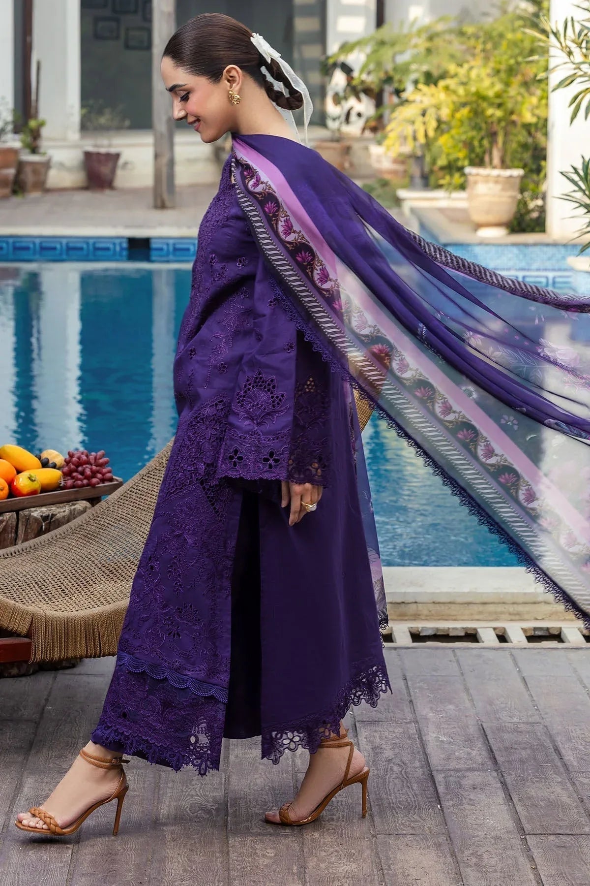 Motifz | Premium Lawn 25 | 5314-MIREILLE - Rang-e-Khaas