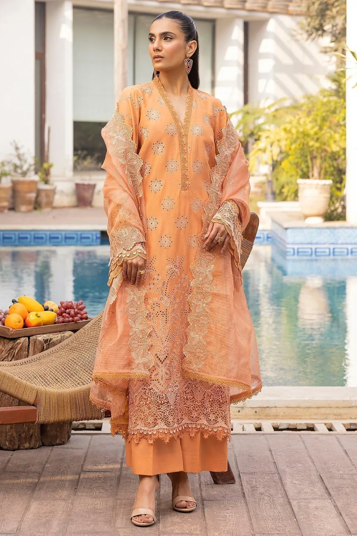 Motifz | Premium Lawn 25 | 5315-CORINNE - Rang-e-Khaas