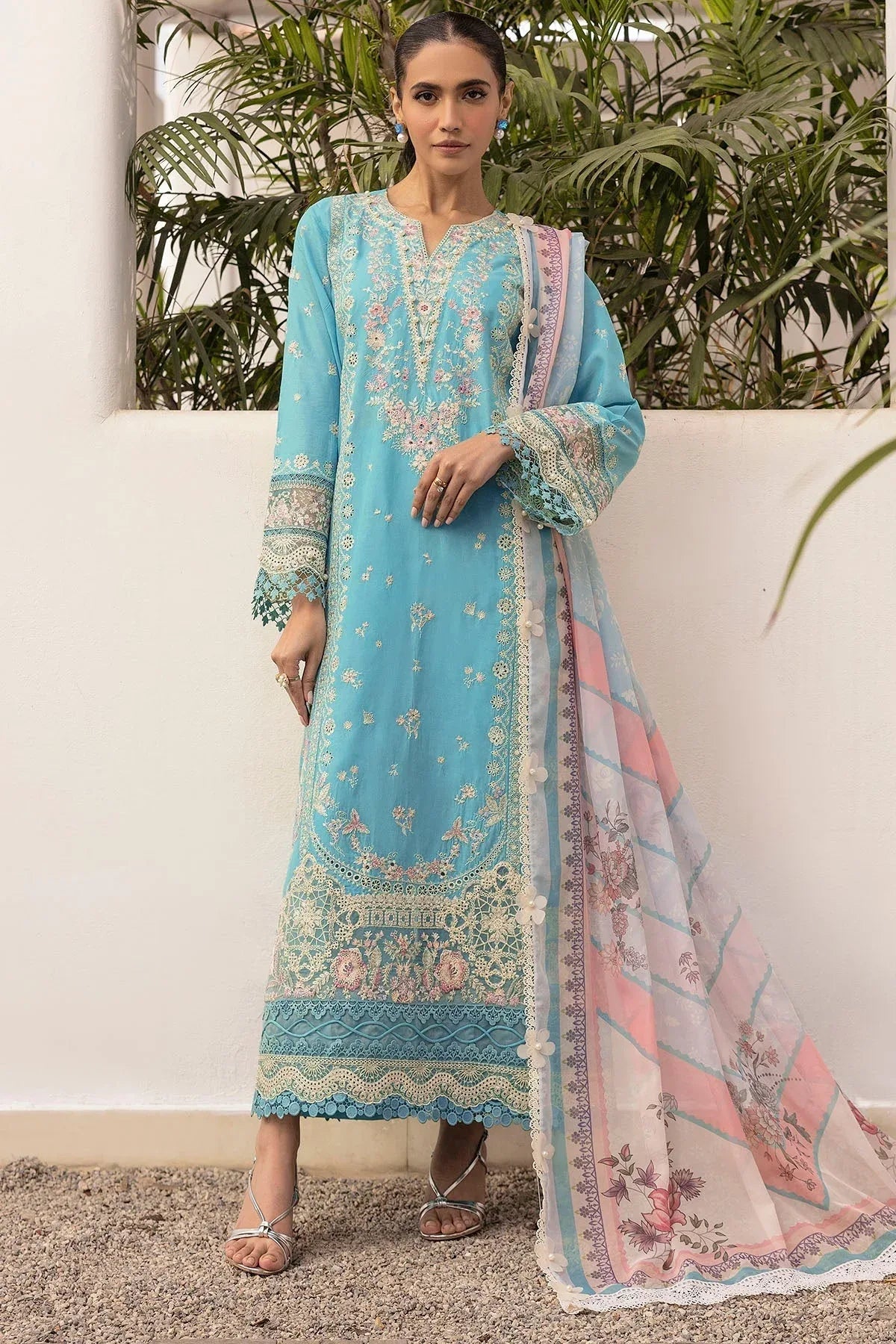 Motifz | Premium Lawn 25 | 5317-SERA - Rang-e-Khaas