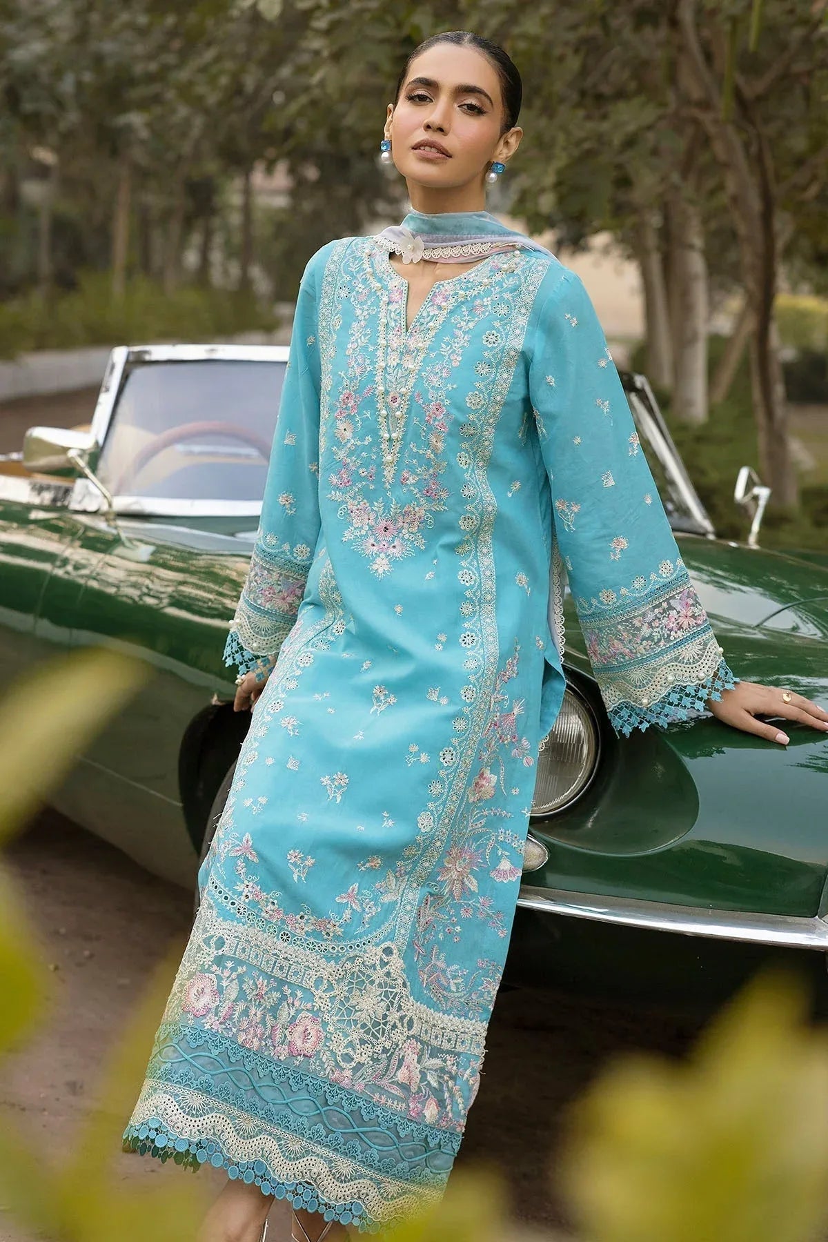 Motifz | Premium Lawn 25 | 5317-SERA - Rang-e-Khaas