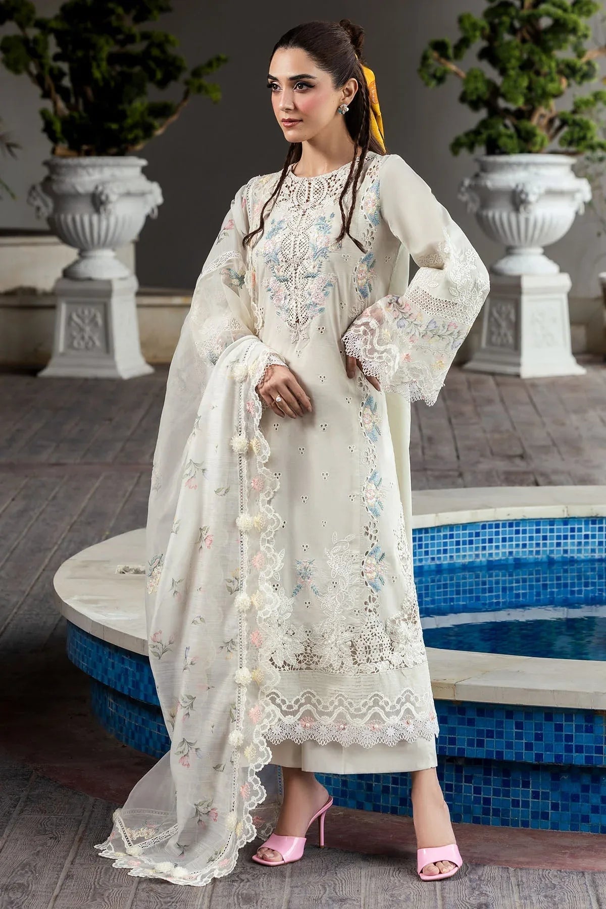 Motifz | Premium Lawn 25 | 5319-MARCELINE - Rang-e-Khaas