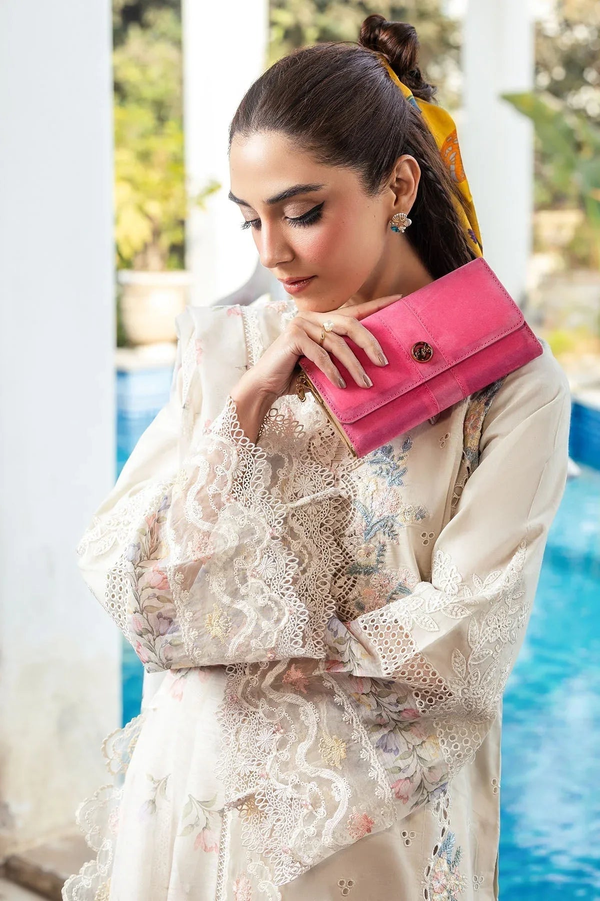 Motifz | Premium Lawn 25 | 5319-MARCELINE - Rang-e-Khaas