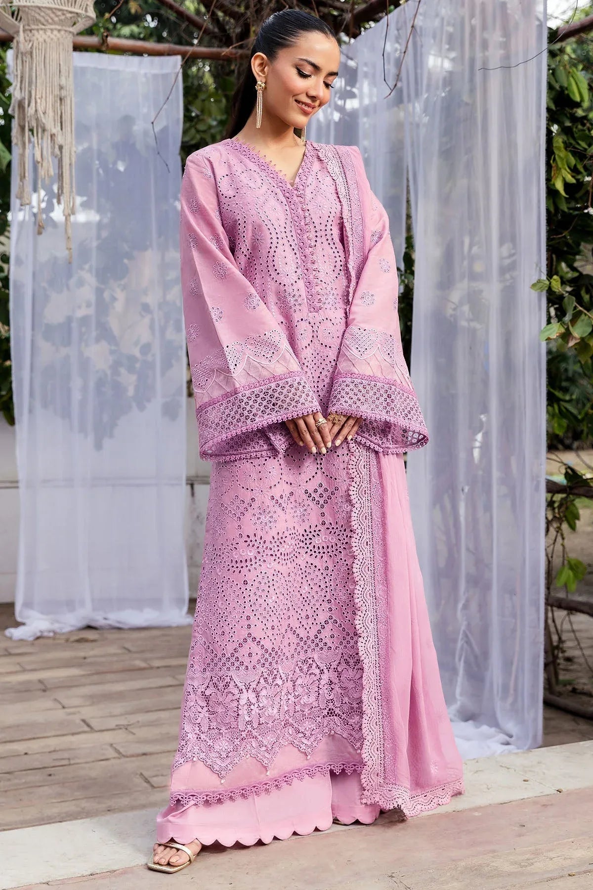 Motifz | Premium Lawn 25 | 5321-CIEL - Rang-e-Khaas