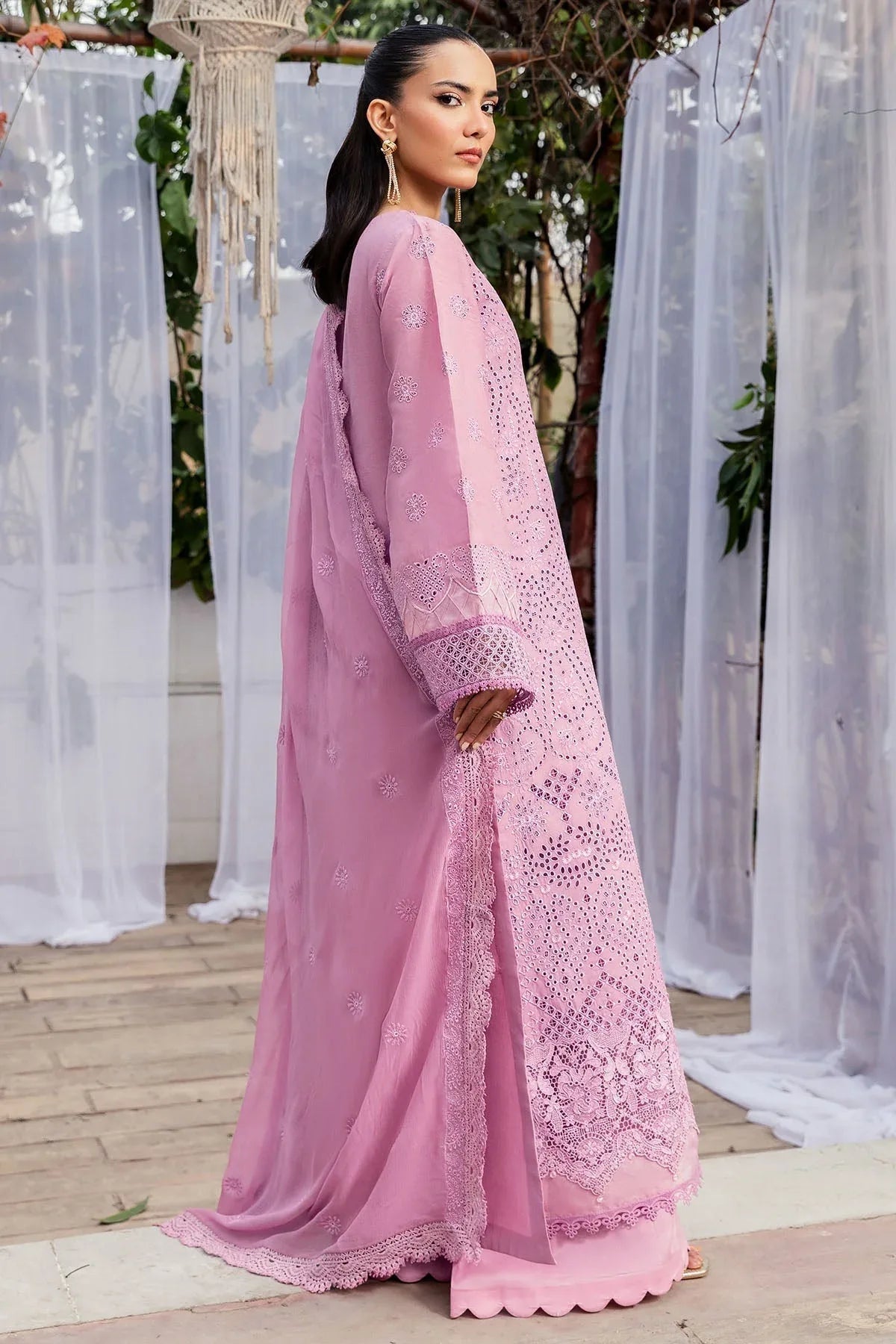 Motifz | Premium Lawn 25 | 5321-CIEL - Rang-e-Khaas
