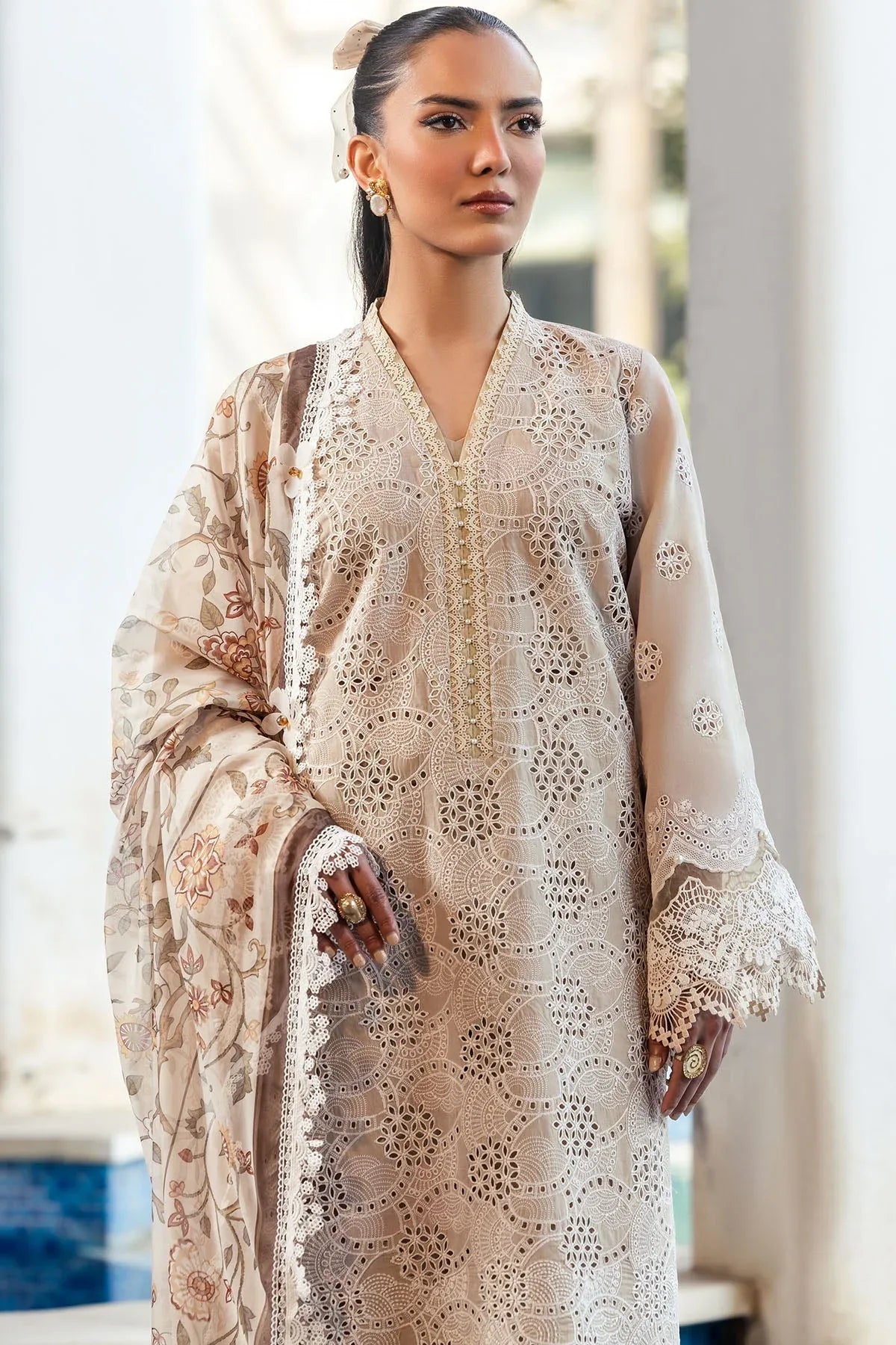 Motifz | Premium Lawn 25 | 5322-DIANE - Rang-e-Khaas