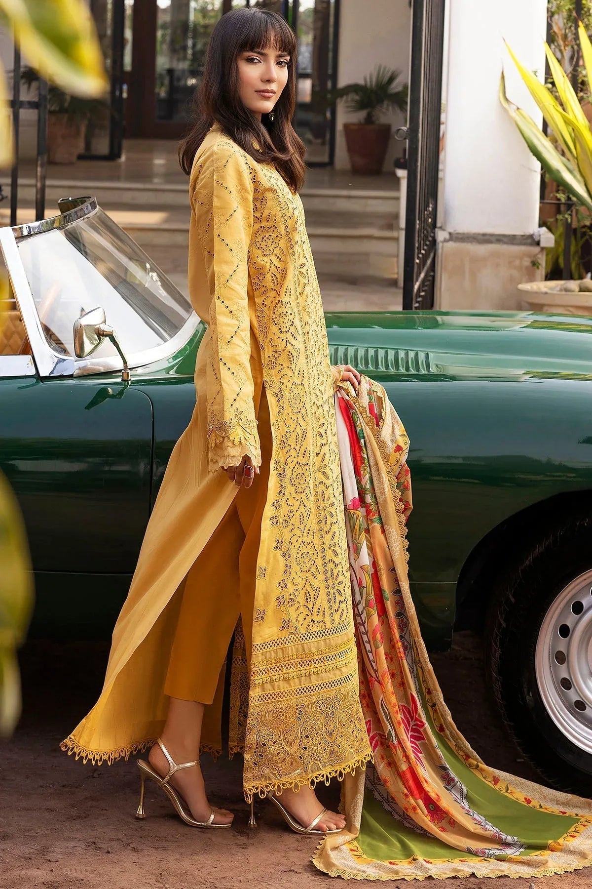 Motifz | Premium Lawn 25 | 5323-GENEVA - Rang-e-Khaas