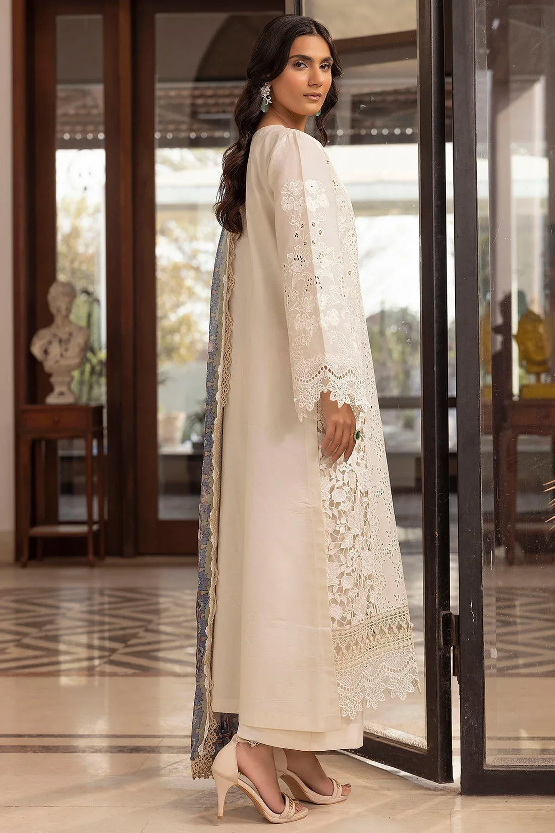 Motifz | Premium Lawn 25 | 5324-SIDONIE - Rang-e-Khaas