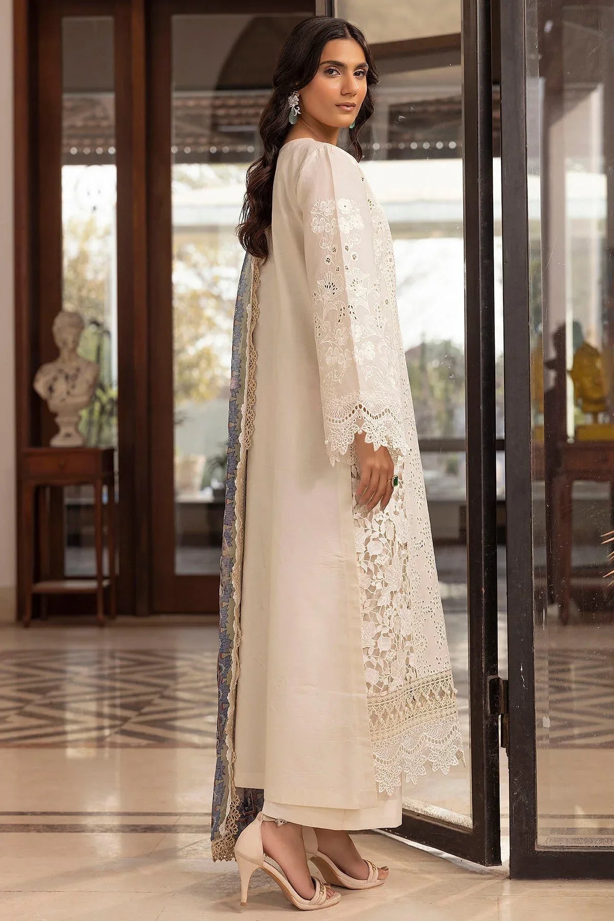 Motifz | Premium Lawn 25 | 5324-SIDONIE - Rang-e-Khaas
