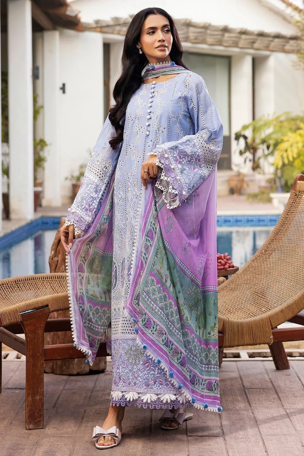 Motifz | Premium Lawn 25 | 5325-MAELYS - Rang-e-Khaas