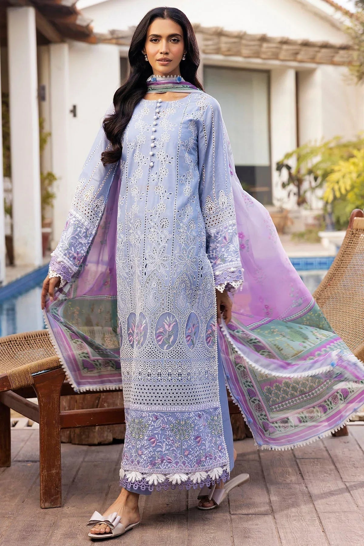 Motifz | Premium Lawn 25 | 5325-MAELYS - Rang-e-Khaas