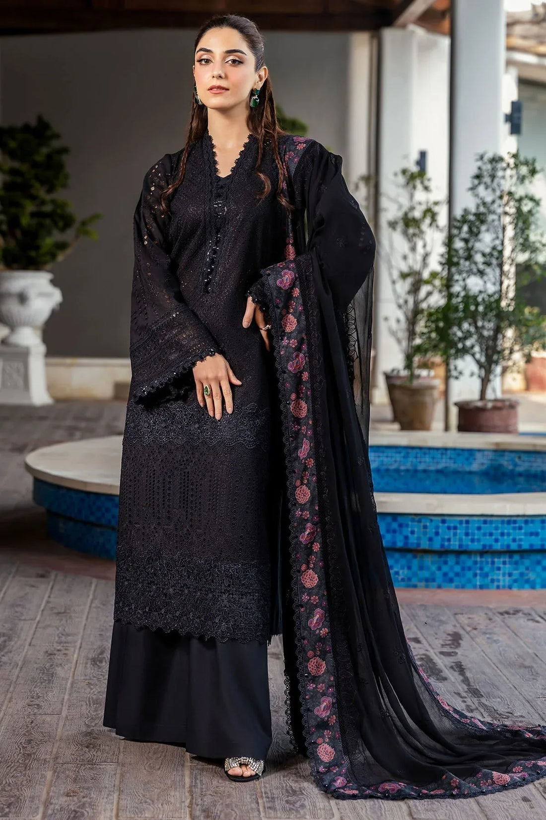 Motifz | Premium Lawn 25 | 5326-COURTNEY - Rang-e-Khaas