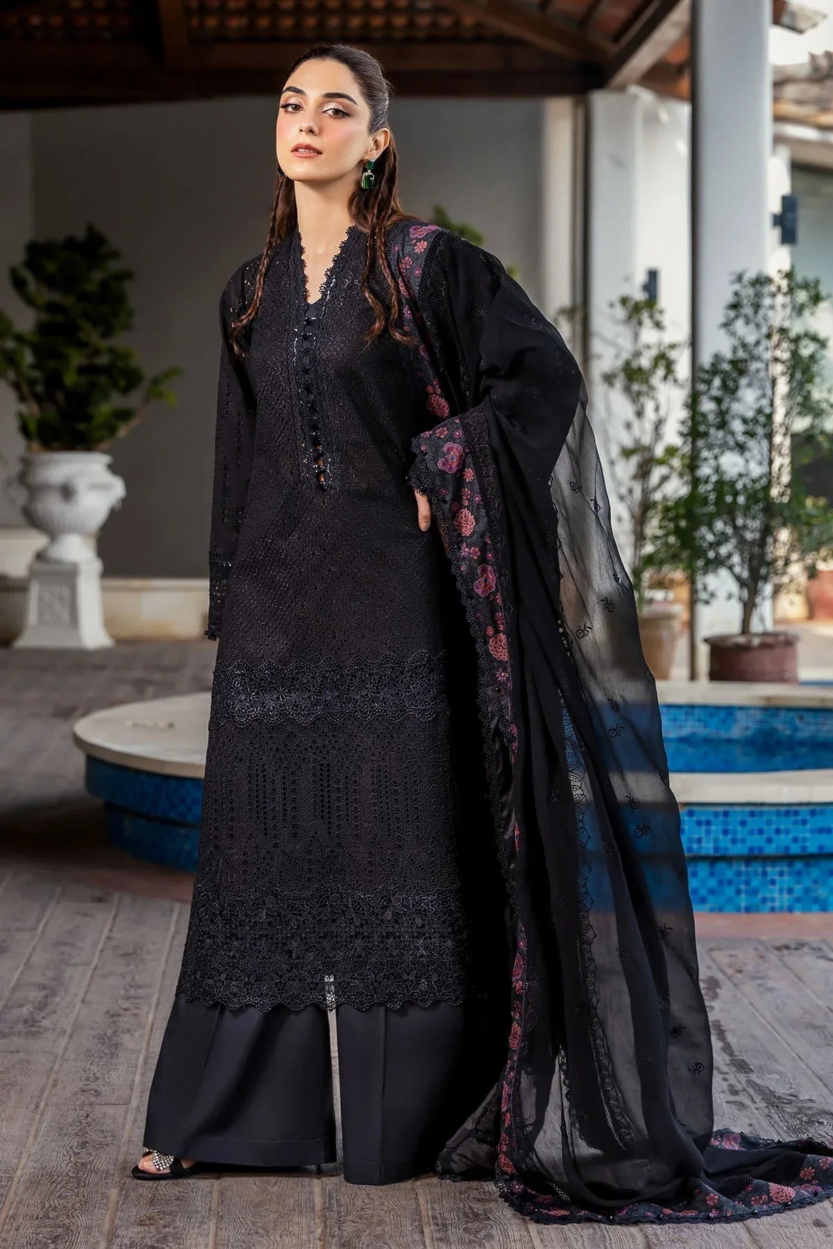 Motifz | Premium Lawn 25 | 5326-COURTNEY - Rang-e-Khaas
