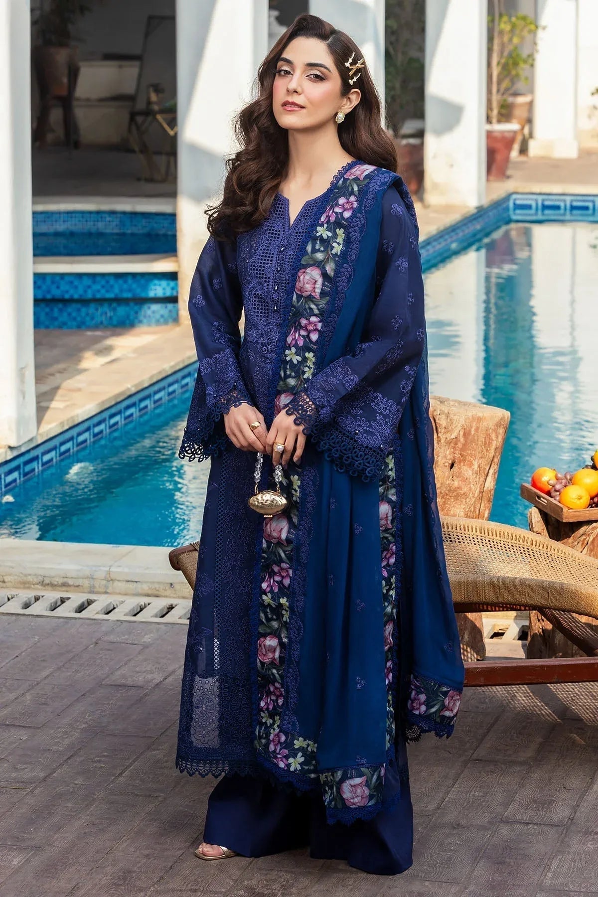 Motifz | Premium Lawn 25 | 5330-MAELYS - Rang-e-Khaas