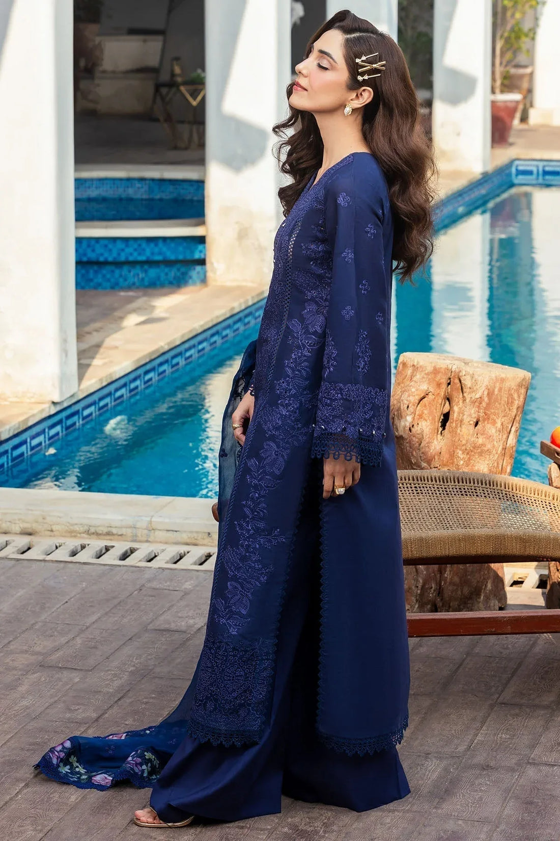 Motifz | Premium Lawn 25 | 5330-MAELYS - Rang-e-Khaas