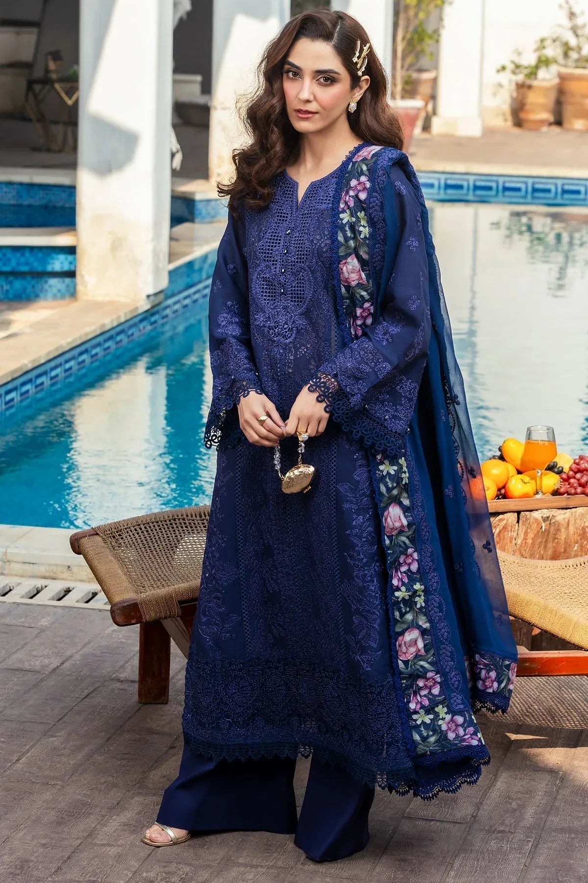 Motifz | Premium Lawn 25 | 5330-MAELYS - Rang-e-Khaas