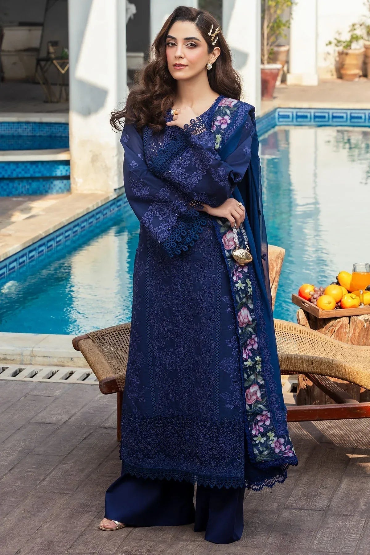 Motifz | Premium Lawn 25 | 5330-MAELYS - Rang-e-Khaas