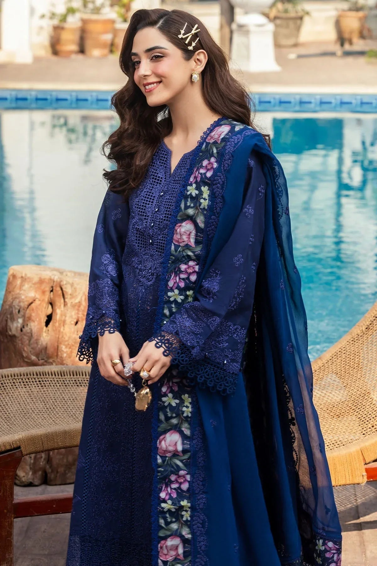 Motifz | Premium Lawn 25 | 5330-MAELYS - Rang-e-Khaas