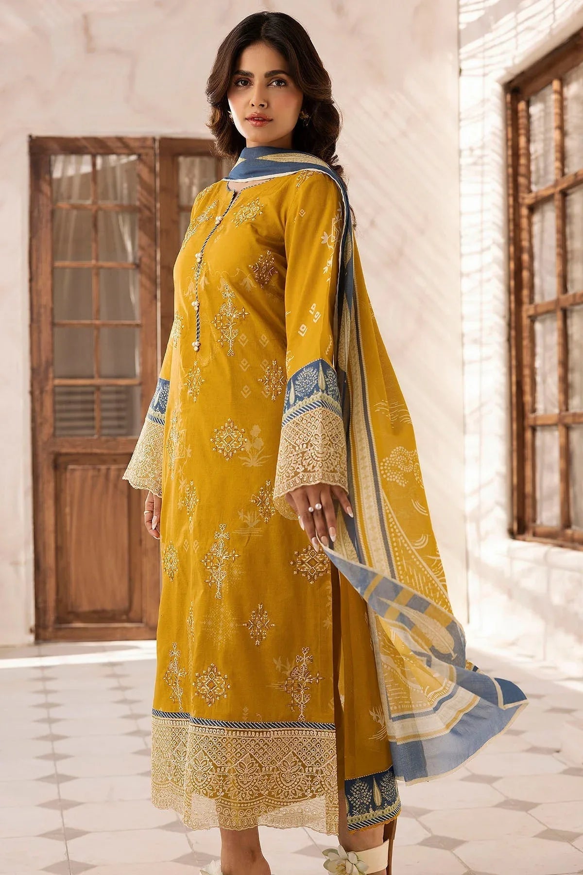 Motifz | Umang Lawn | 5416-USWA - Rang-e-Khaas