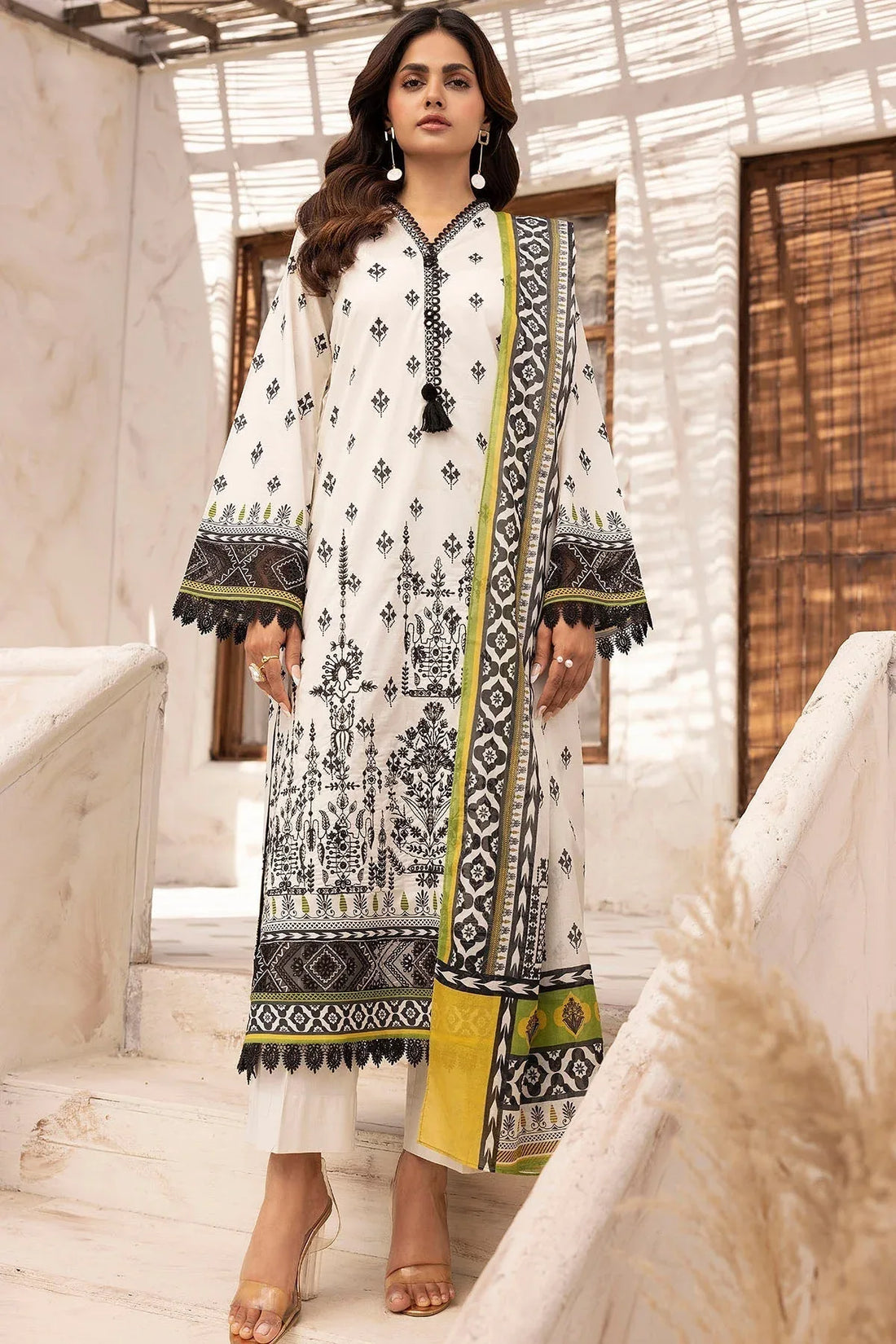 Motifz | Umang Lawn | 5417-SIRAA - Rang-e-Khaas