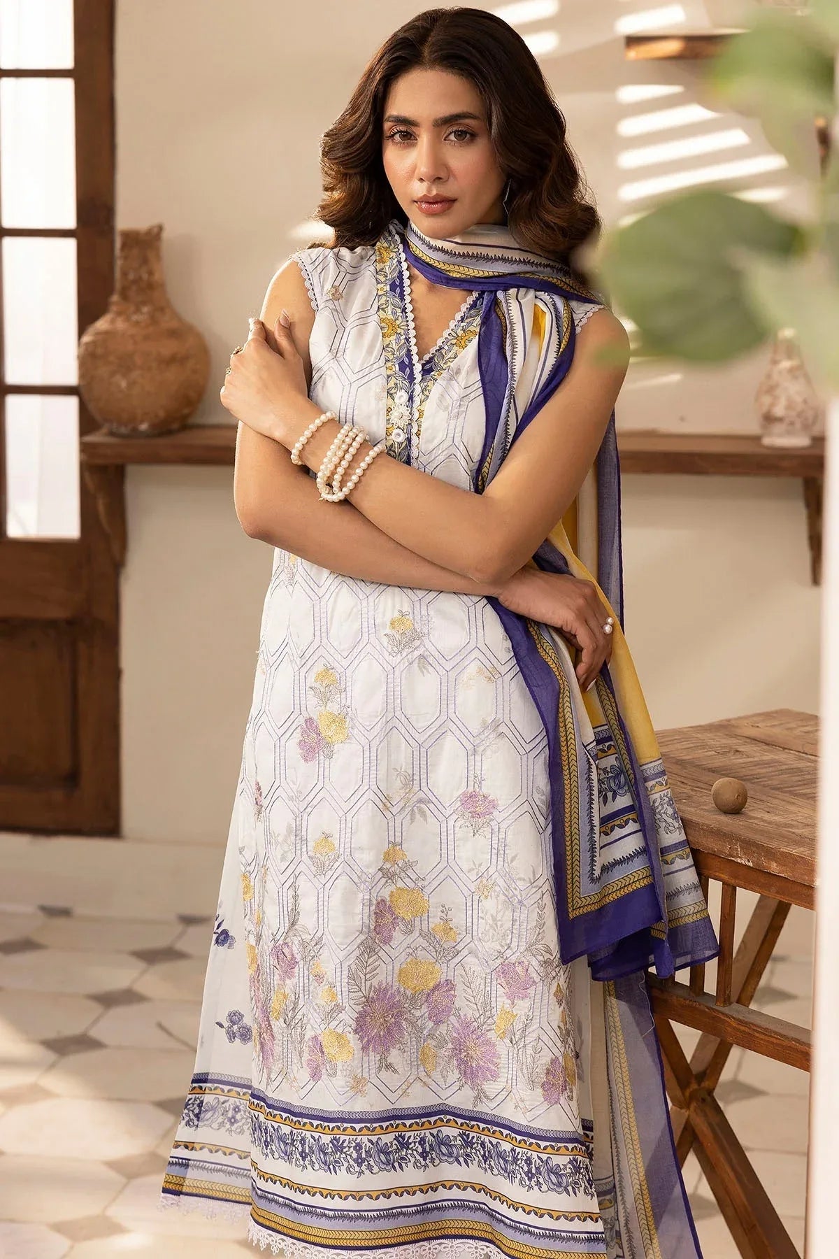 Motifz | Umang Lawn | 5422-MABEL - Rang-e-Khaas