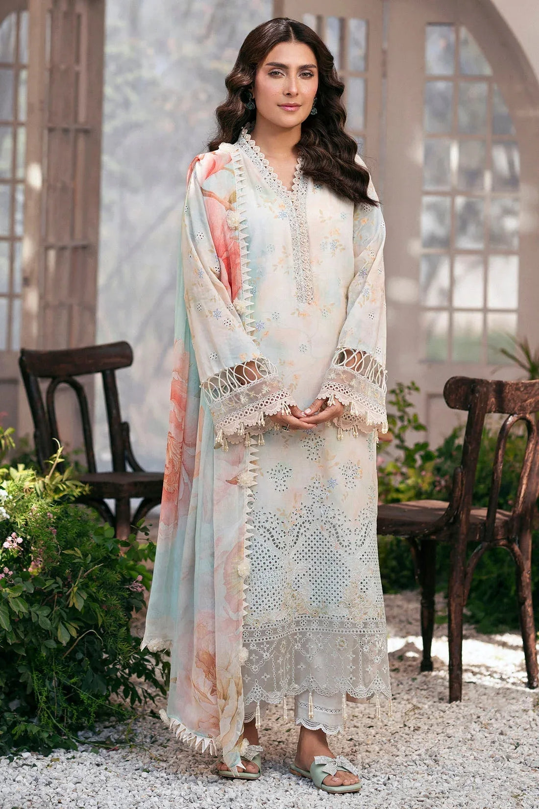 Motifz | Premium Lawn 25 | 5423-DAISY - Rang-e-Khaas