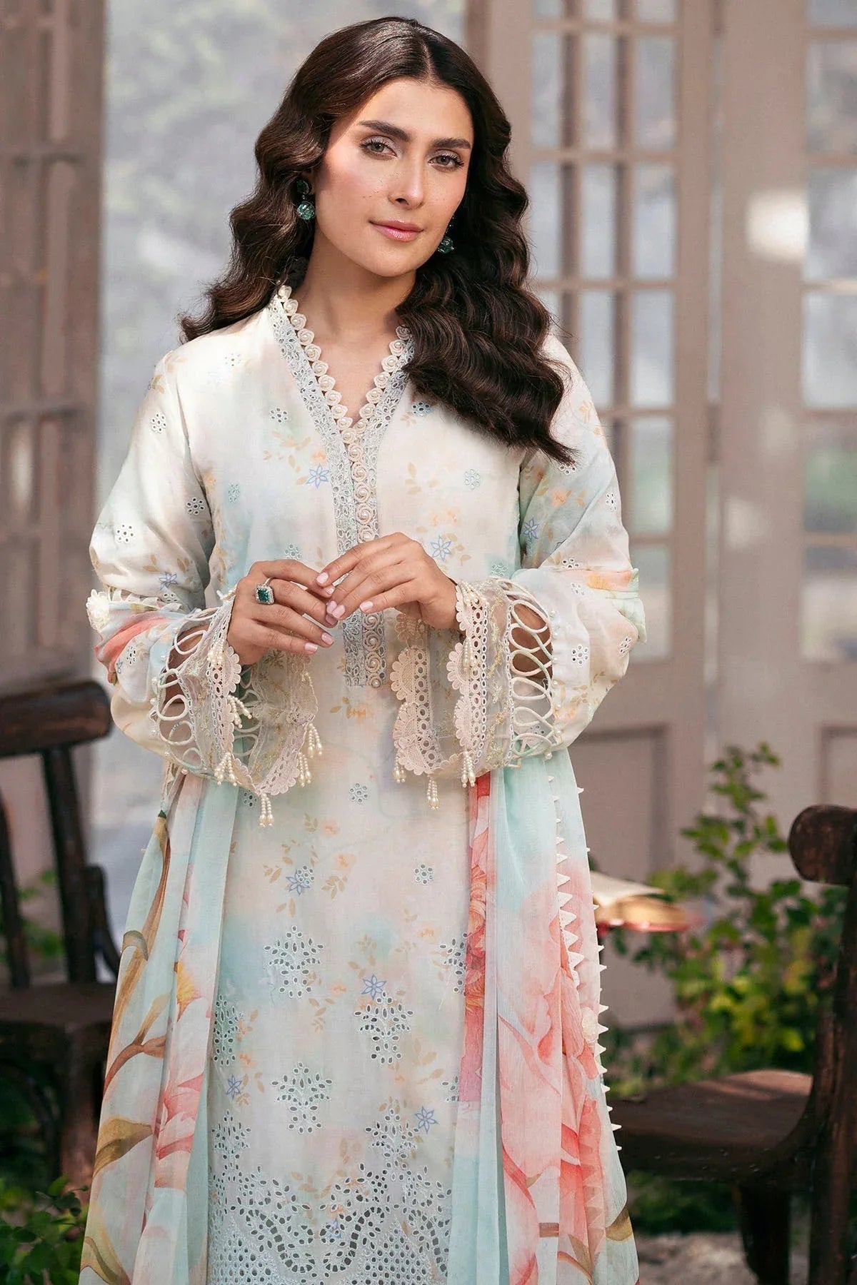 Motifz | Premium Lawn 25 | 5423-DAISY - Rang-e-Khaas