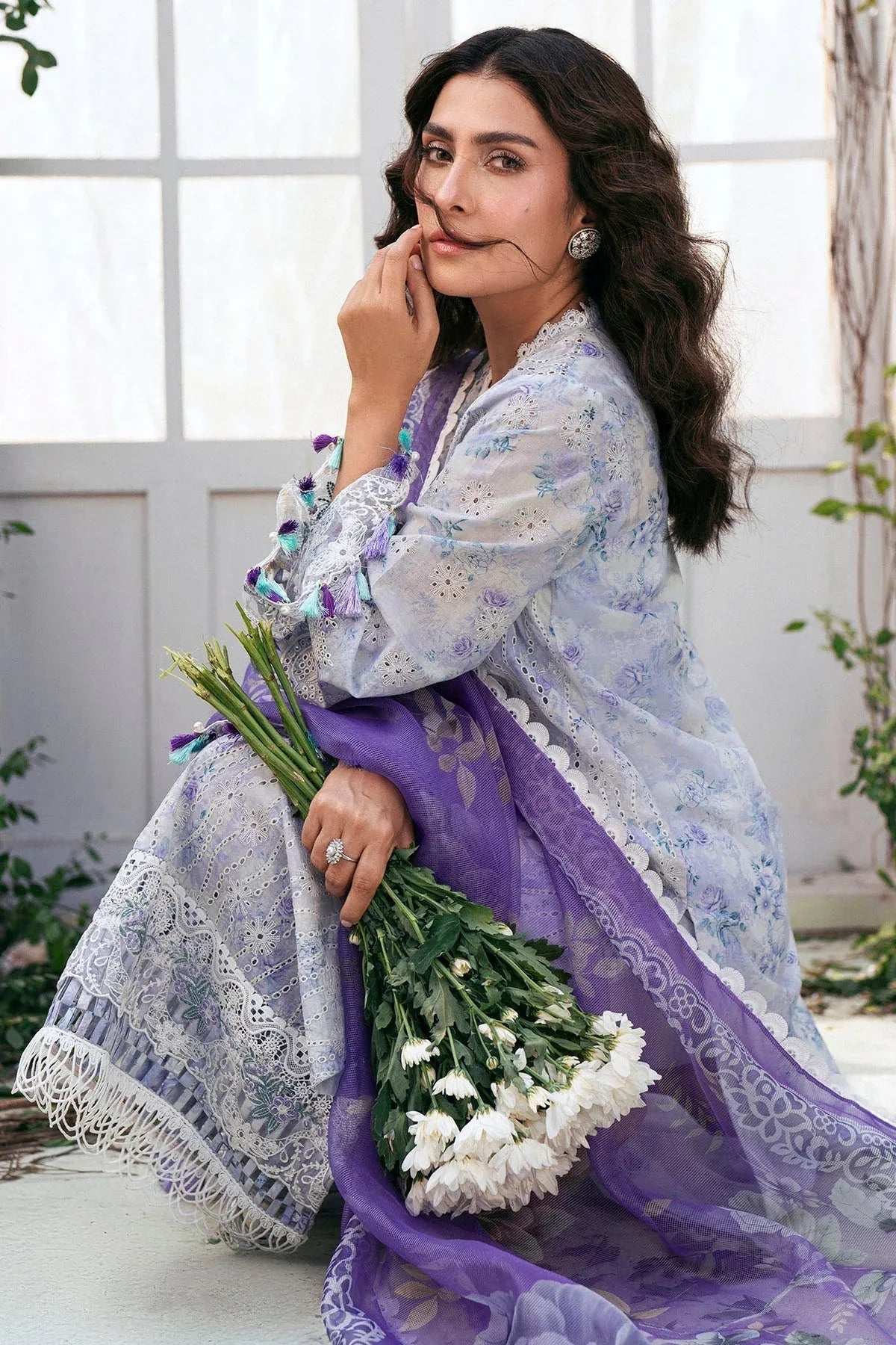 Motifz | Premium Lawn 25 | 5424-VALERIE - Rang-e-Khaas