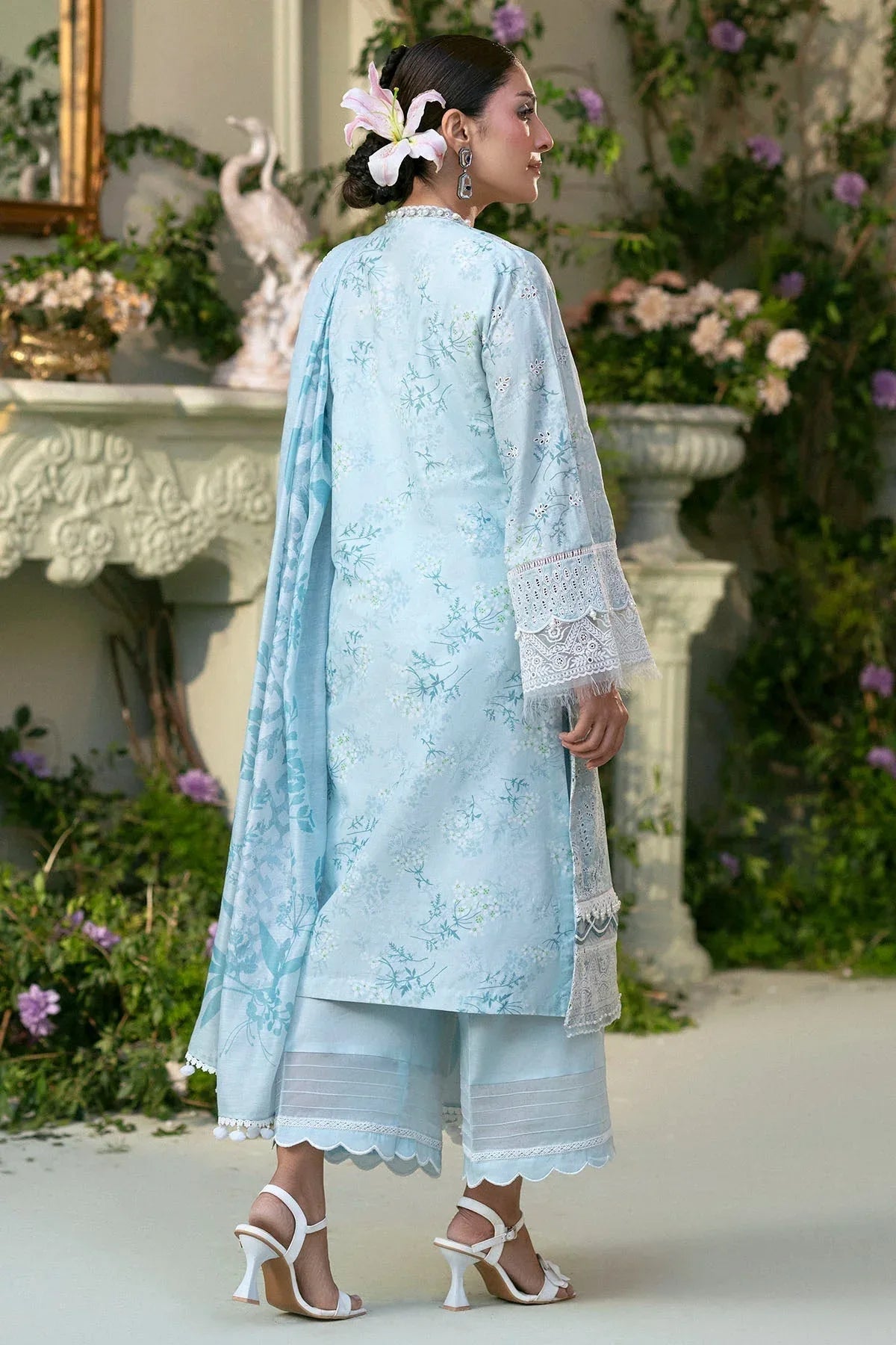 Motifz | Premium Lawn 25 | 5425-LAVENDER - Rang-e-Khaas