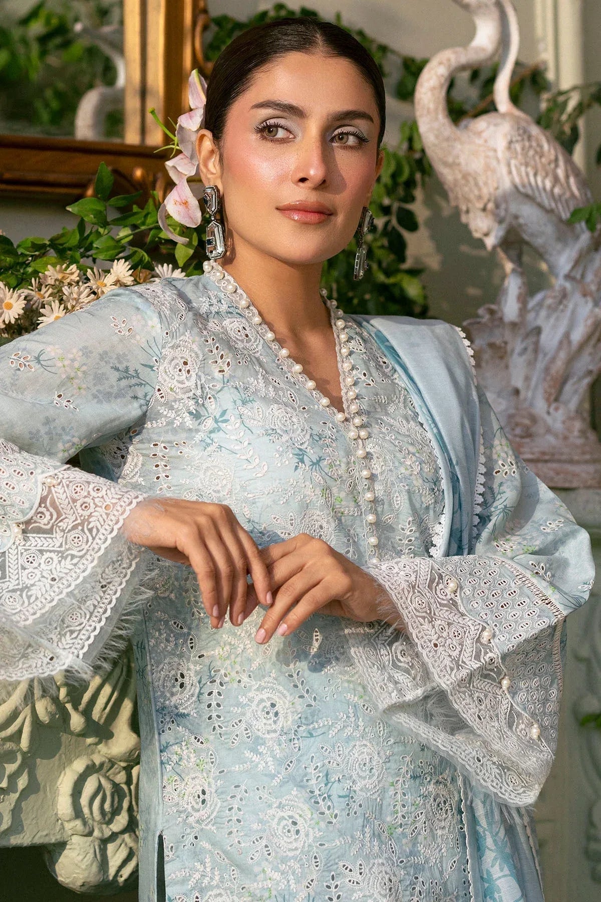 Motifz | Premium Lawn 25 | 5425-LAVENDER - Rang-e-Khaas