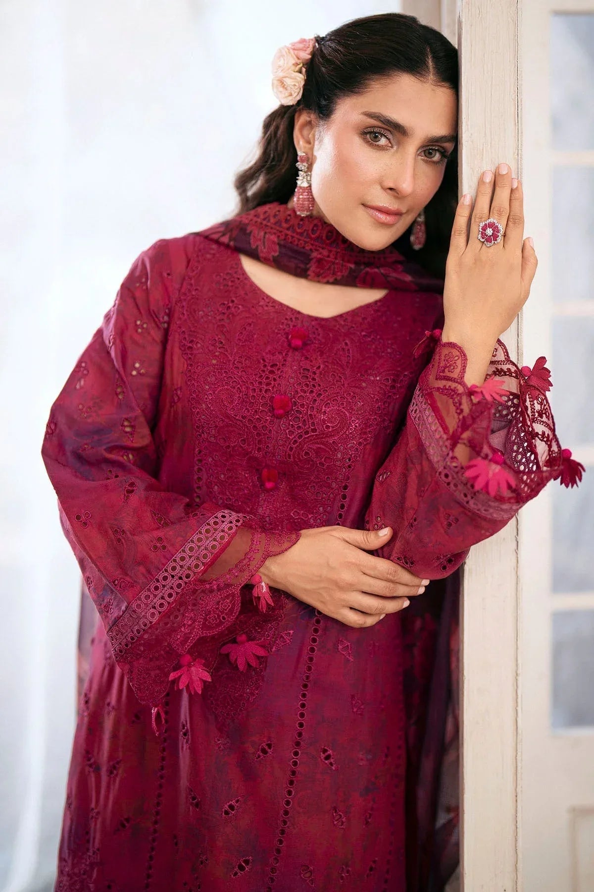 Motifz | Premium Lawn 25 | 5426-VALERIE - Rang-e-Khaas