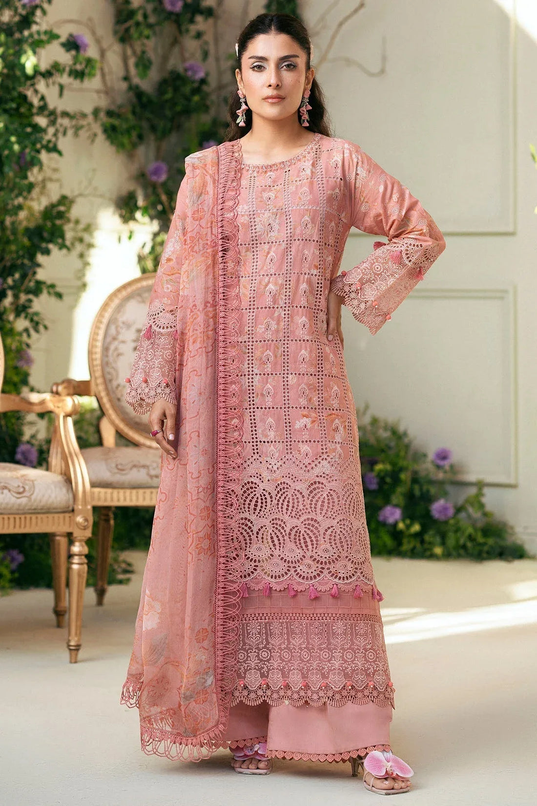 Motifz | Premium Lawn 25 | 5427-LOTUS - Rang-e-Khaas