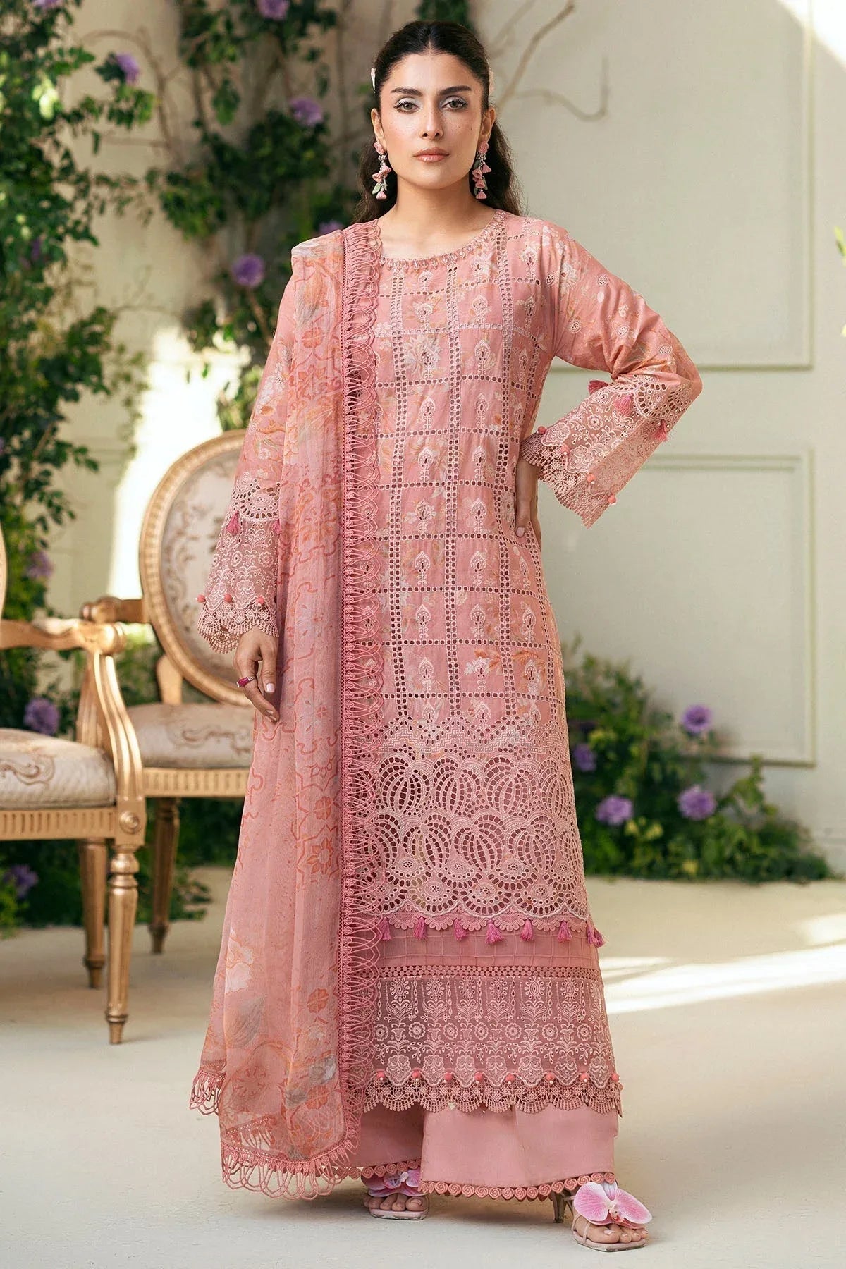 Motifz | Premium Lawn 25 | 5427-LOTUS - Rang-e-Khaas