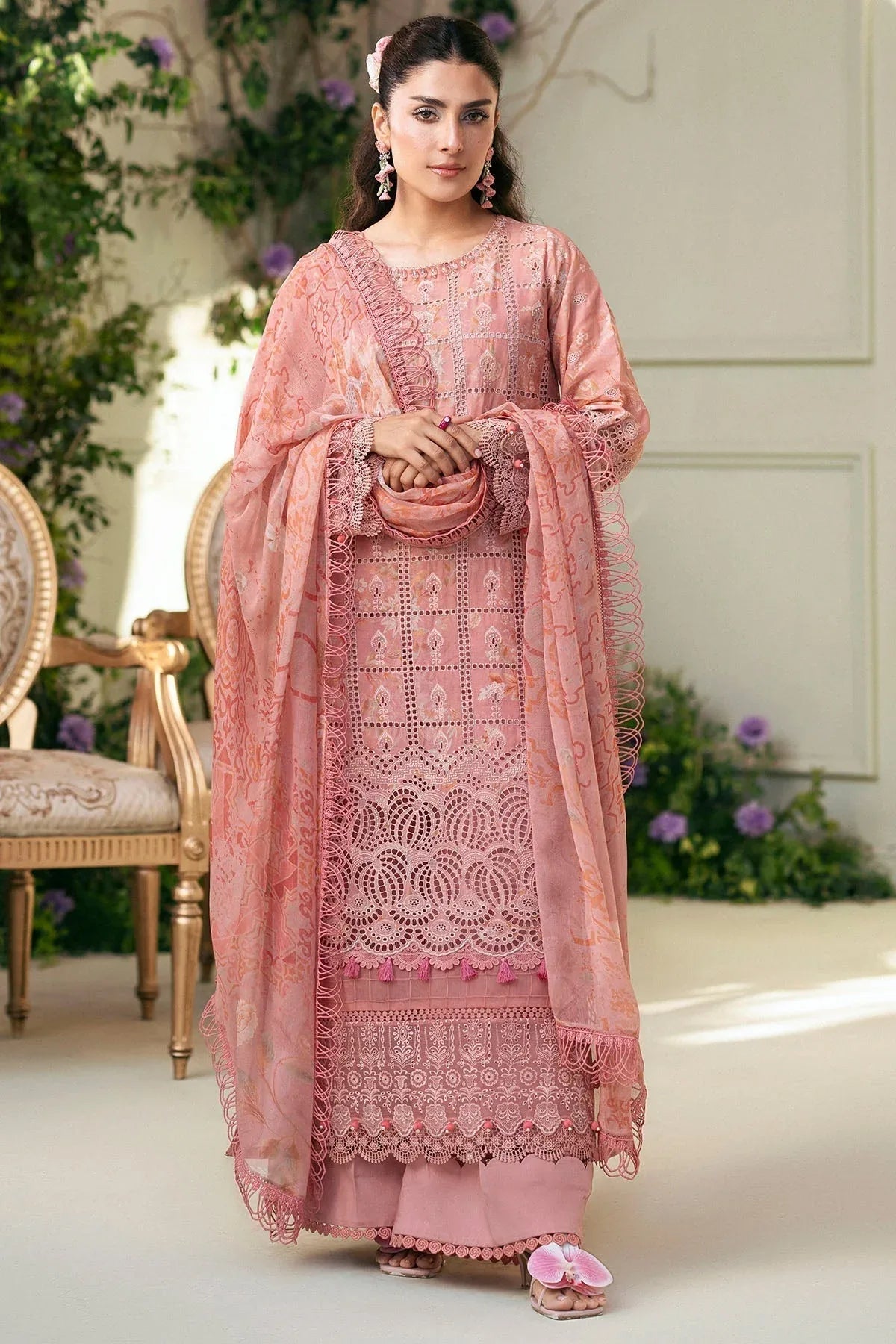 Motifz | Premium Lawn 25 | 5427-LOTUS - Rang-e-Khaas