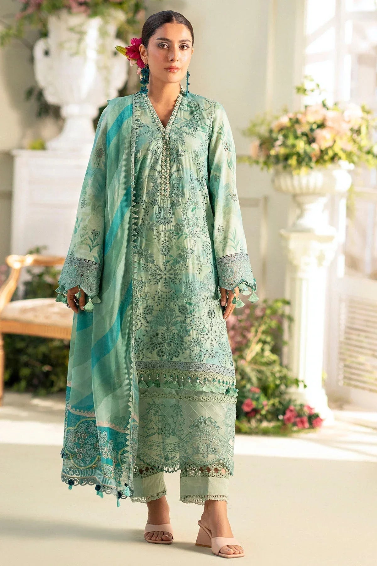 Motifz | Premium Lawn 25 | 5430-IRIS - Rang-e-Khaas