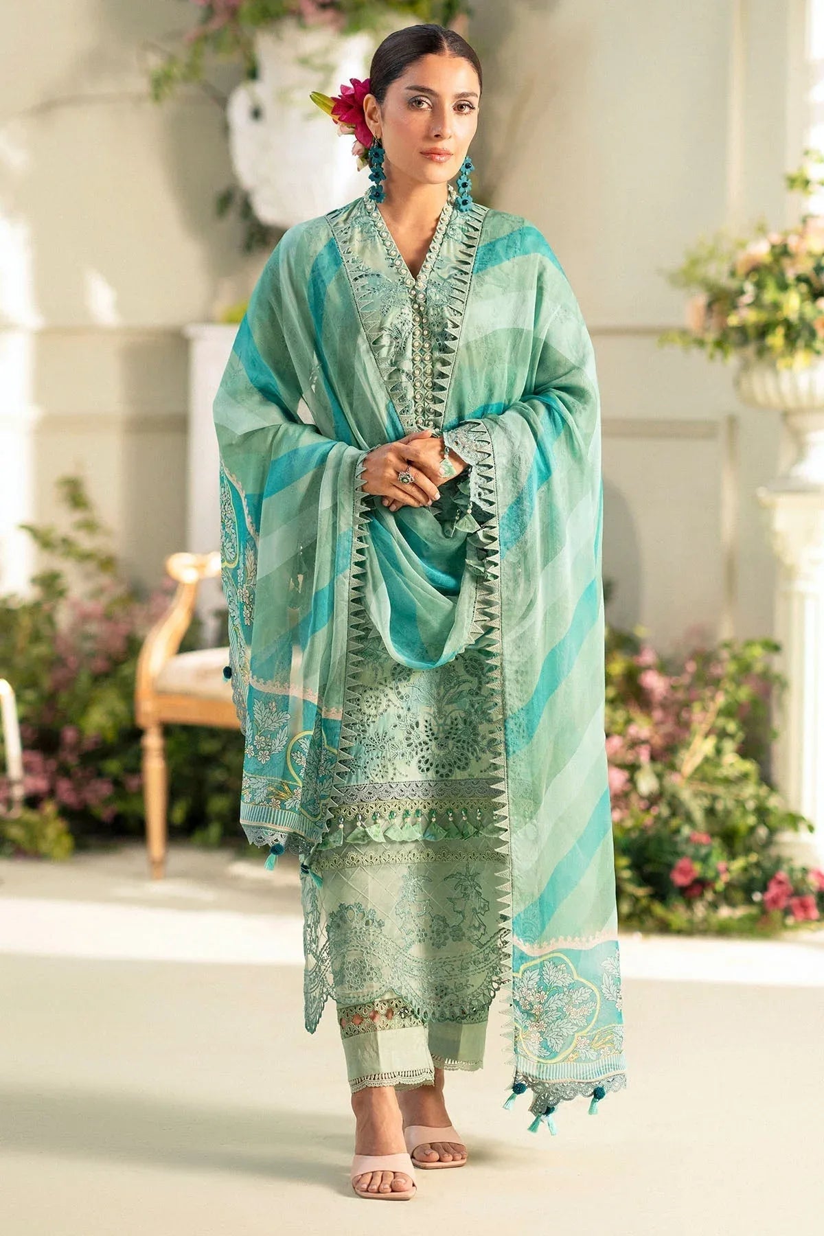 Motifz | Premium Lawn 25 | 5430-IRIS - Rang-e-Khaas