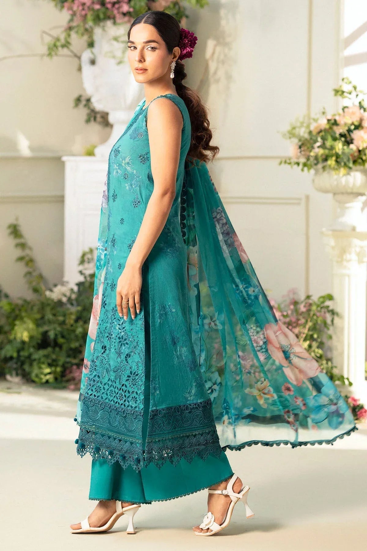 Motifz | Premium Lawn 25 | 5432-MARIGOLD - Rang-e-Khaas