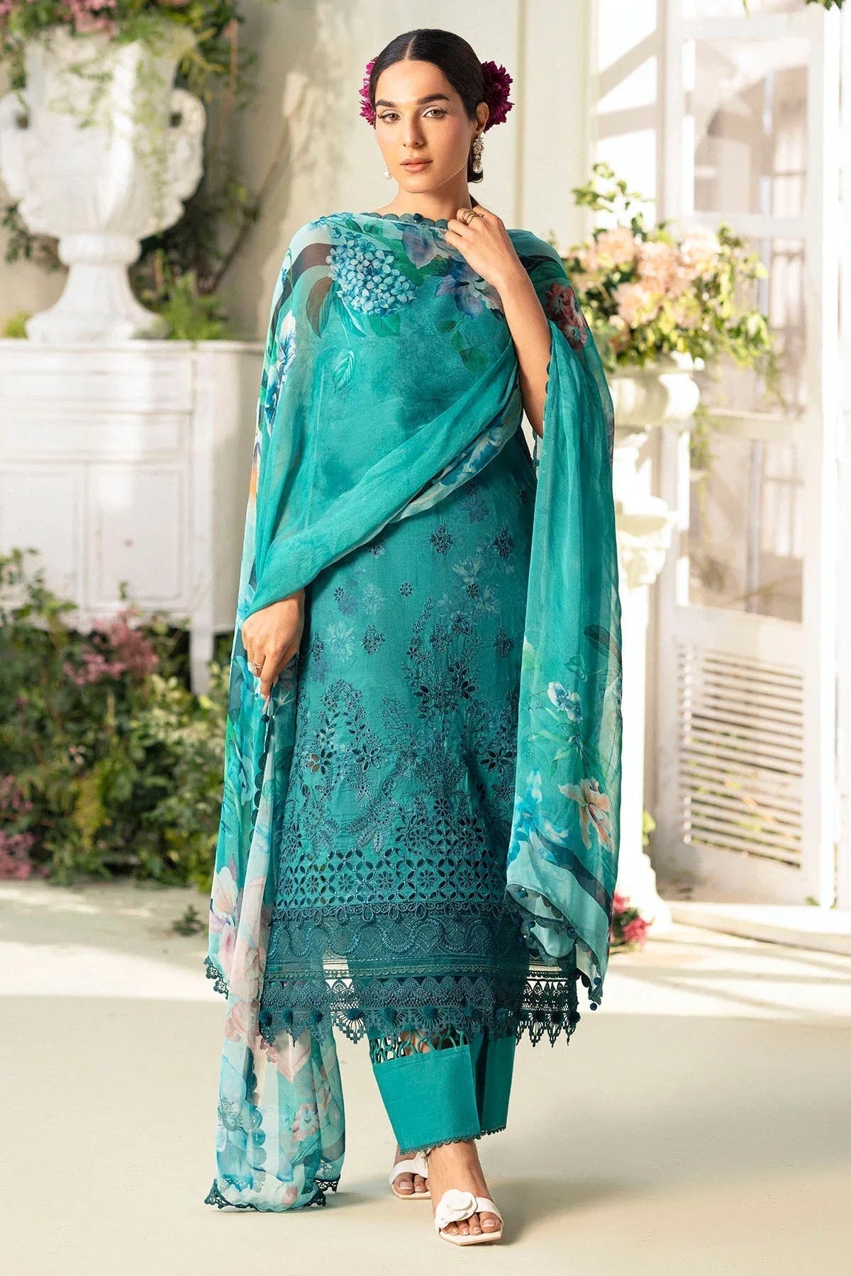 Motifz | Premium Lawn 25 | 5432-MARIGOLD - Rang-e-Khaas