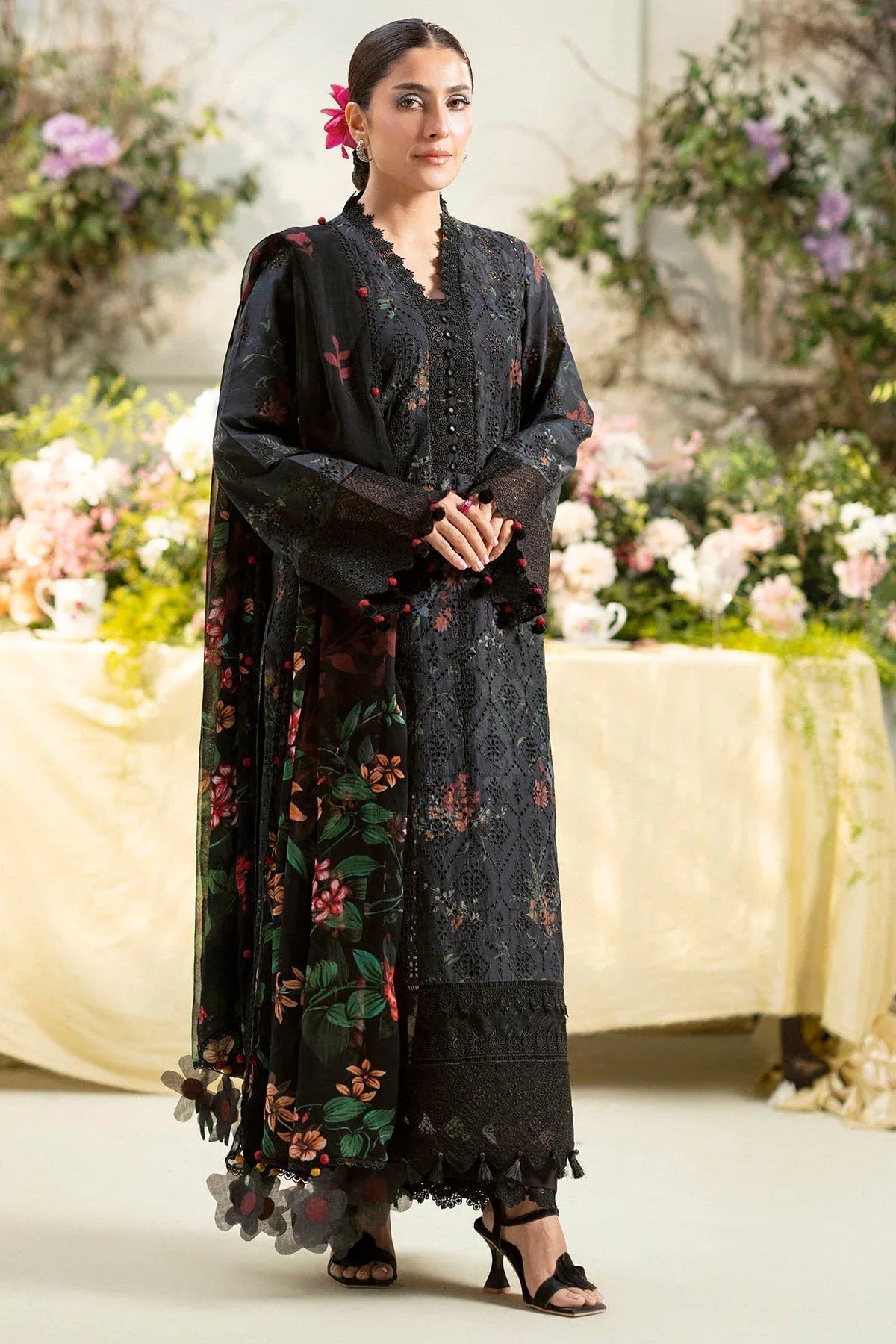 Motifz | Premium Lawn 25 | 5433-JASMINE - Rang-e-Khaas