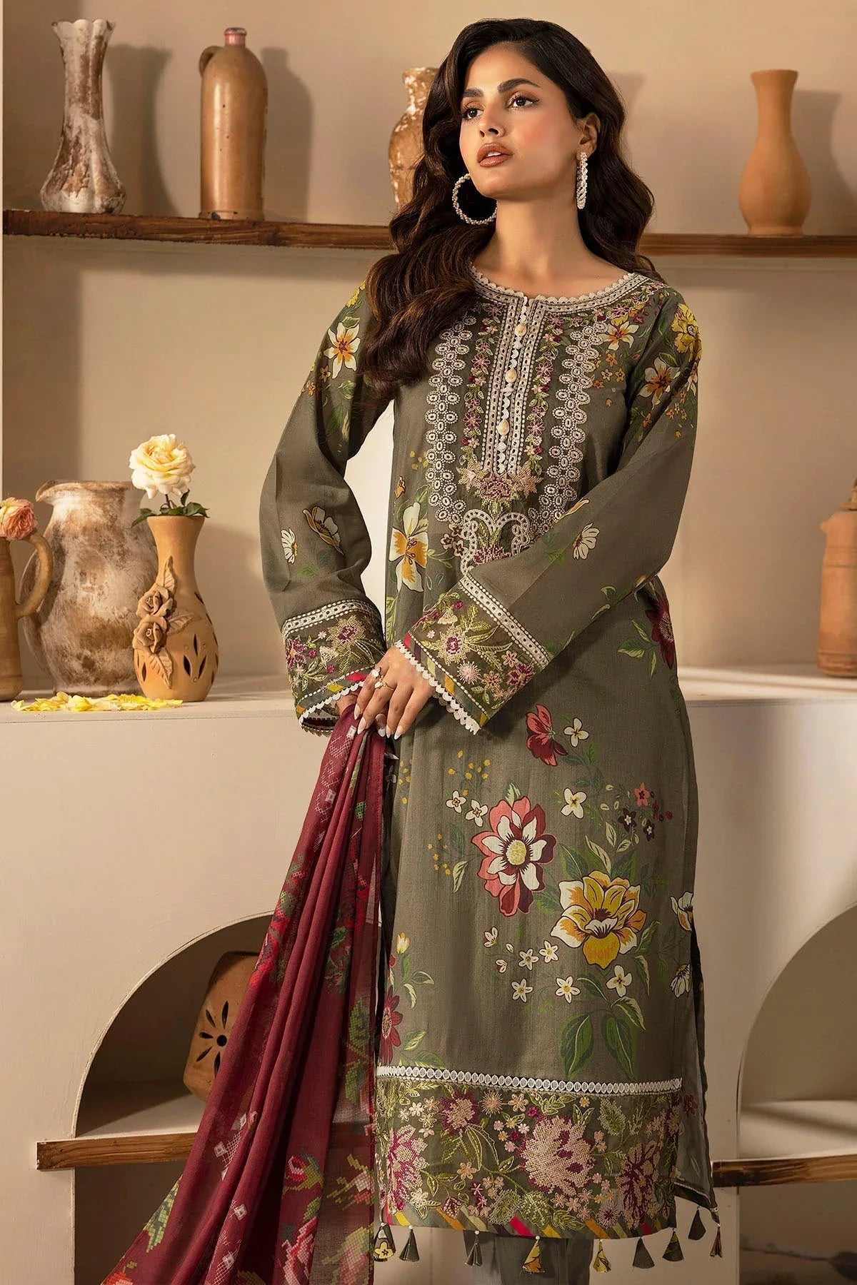 Motifz | Umang Lawn | 5470-NANCY - Rang-e-Khaas