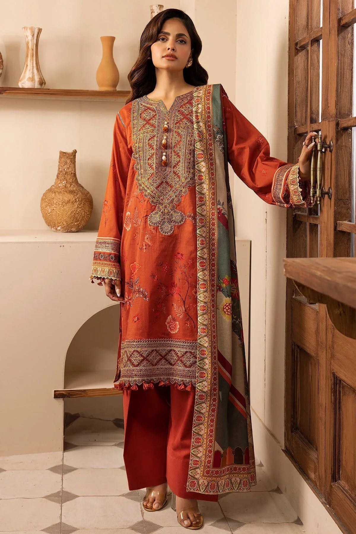 Motifz | Umang Lawn | 5473-BRENNA - Rang-e-Khaas