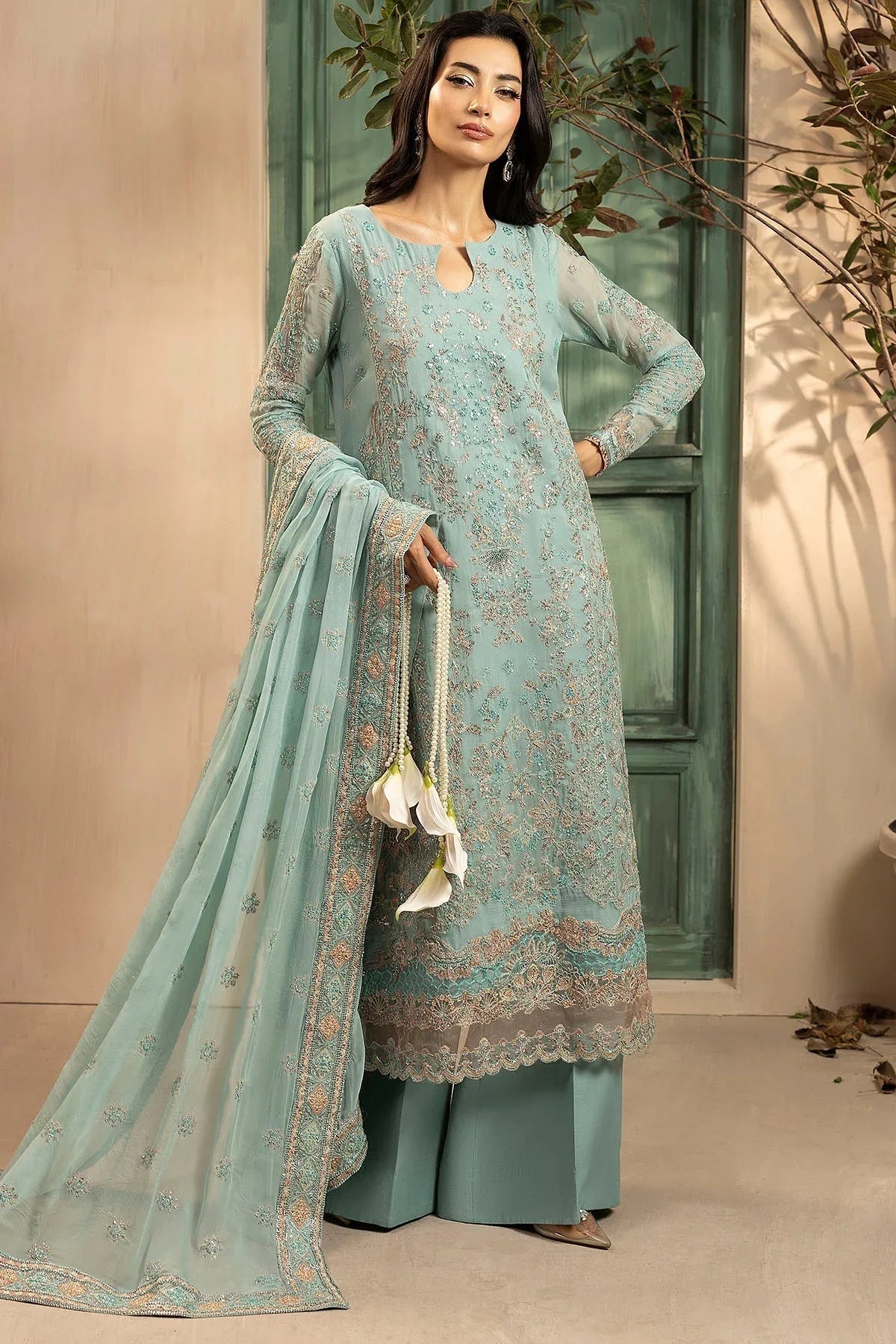 Motifz | Luxury Formal | 5574-FLORA - Rang-e-Khaas
